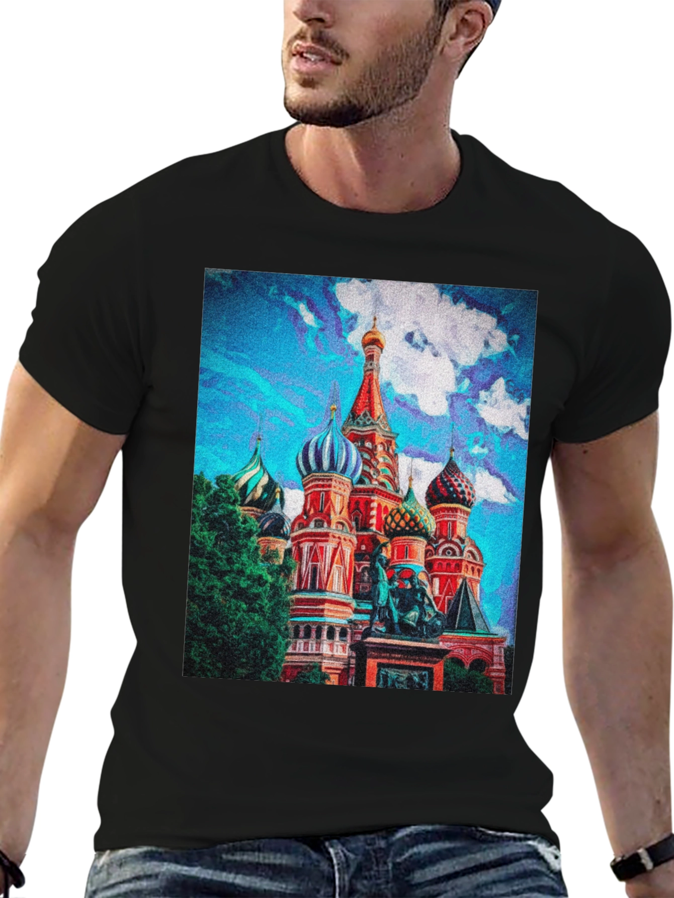 St. Basils Cathedral Graphic T-Shirt