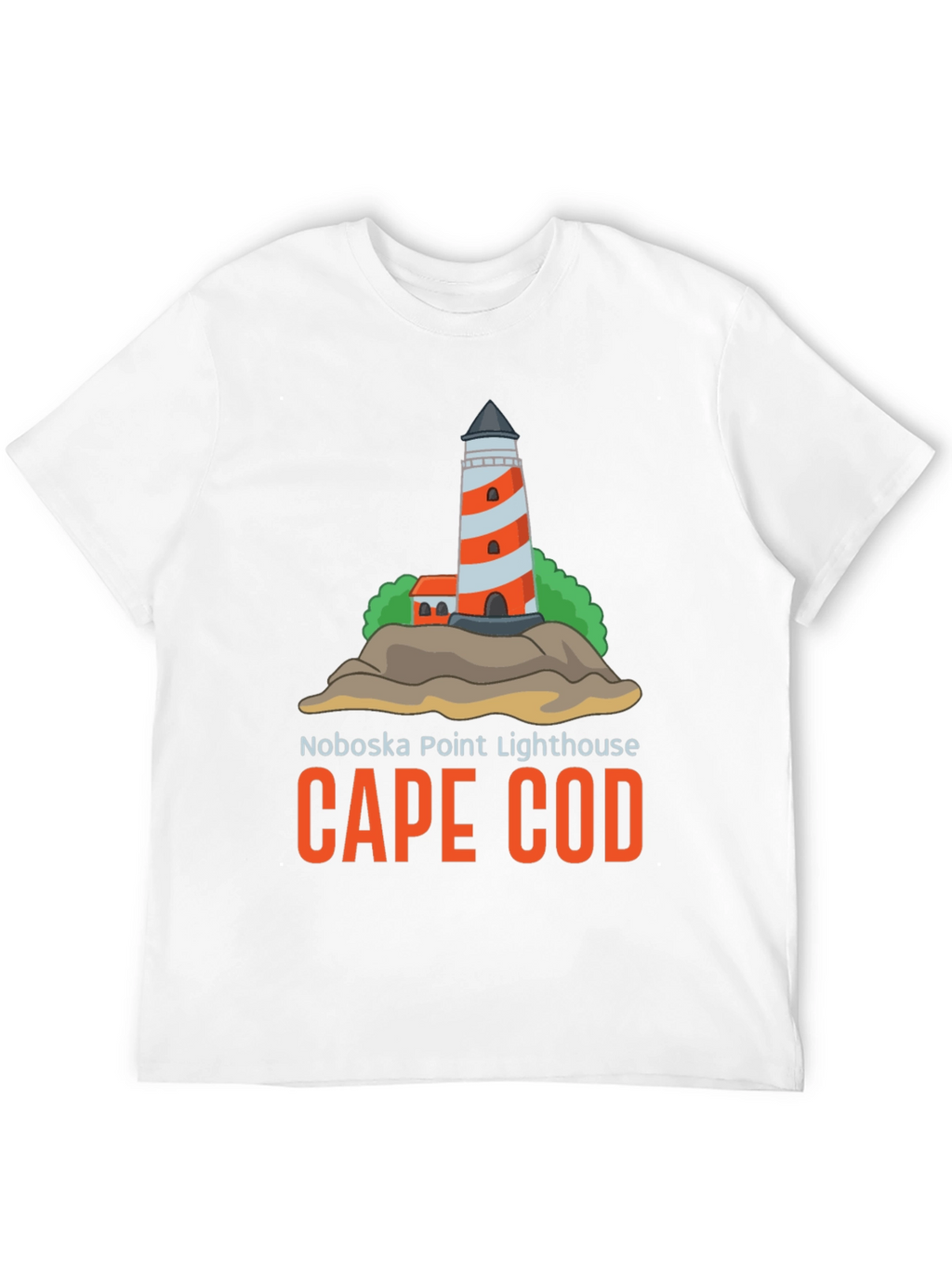 Noboska Point Lighthouse Cape Cod T-Shirt