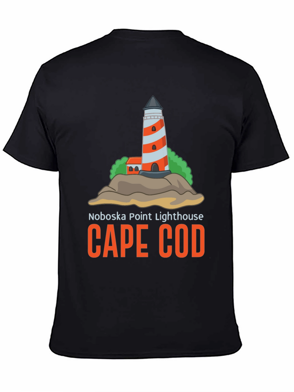 Noboska Point Lighthouse Cape Cod T-Shirt