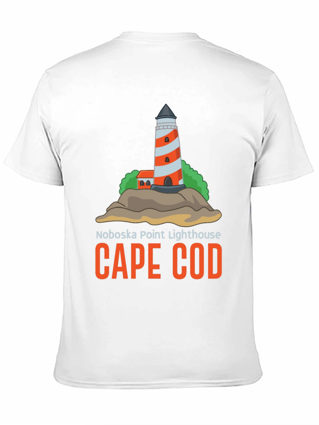 Noboska Point Lighthouse Cape Cod T-Shirt