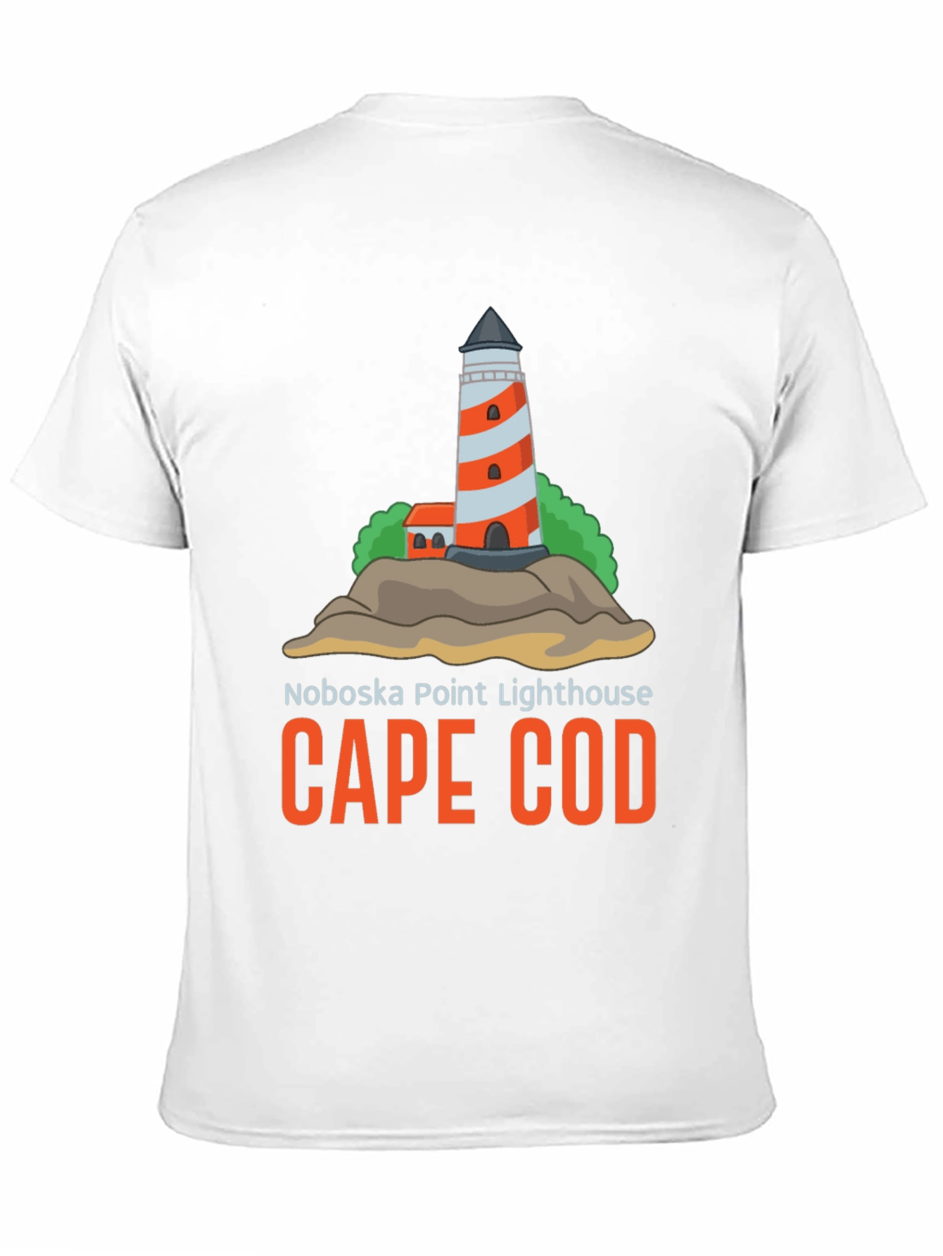 Noboska Point Lighthouse Cape Cod T-Shirt