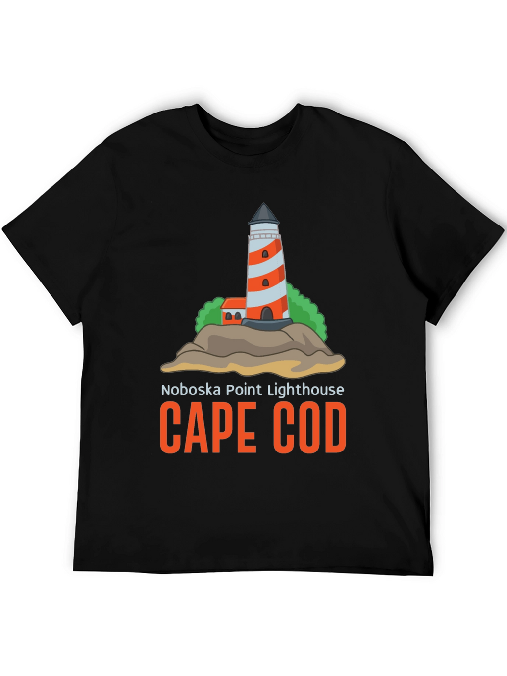 Noboska Point Lighthouse Cape Cod T-Shirt