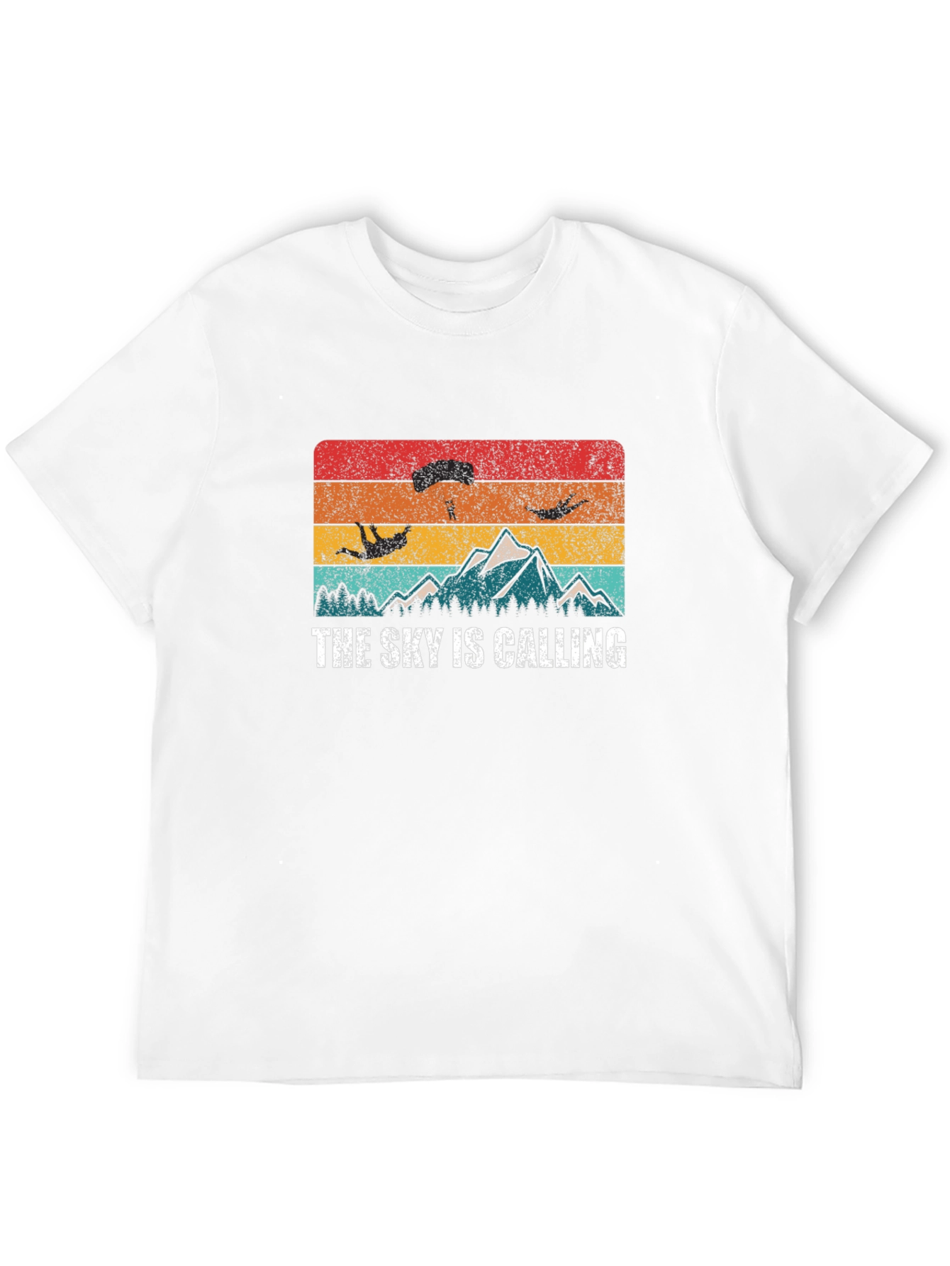 The Sky Is Calling T-Shirt - Adventure Awaits!
