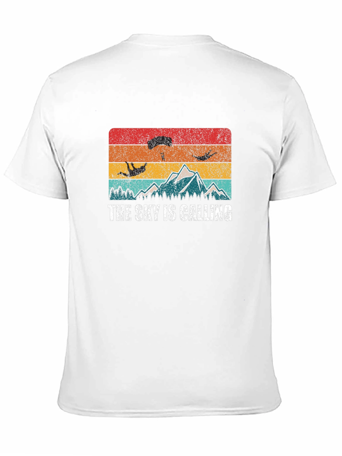 The Sky Is Calling T-Shirt - Adventure Awaits!