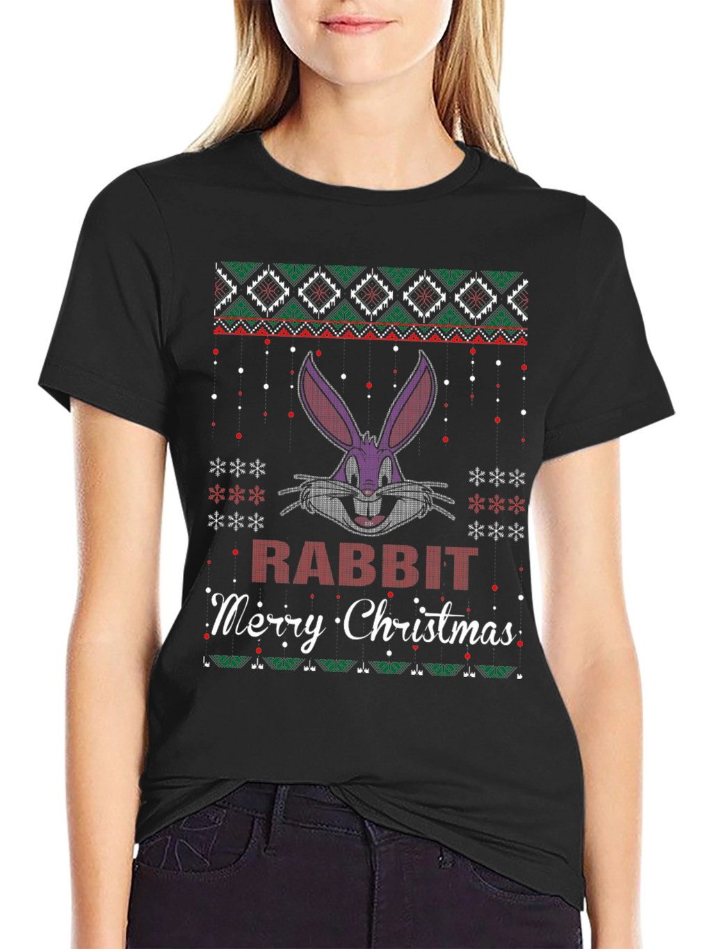 Bugs Bunny Ugly Christmas Sweater T-Shirt
