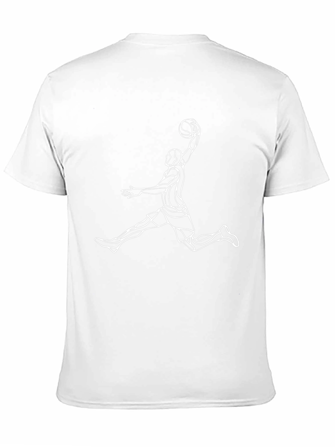 Mens Black Basketball Graphic Tee