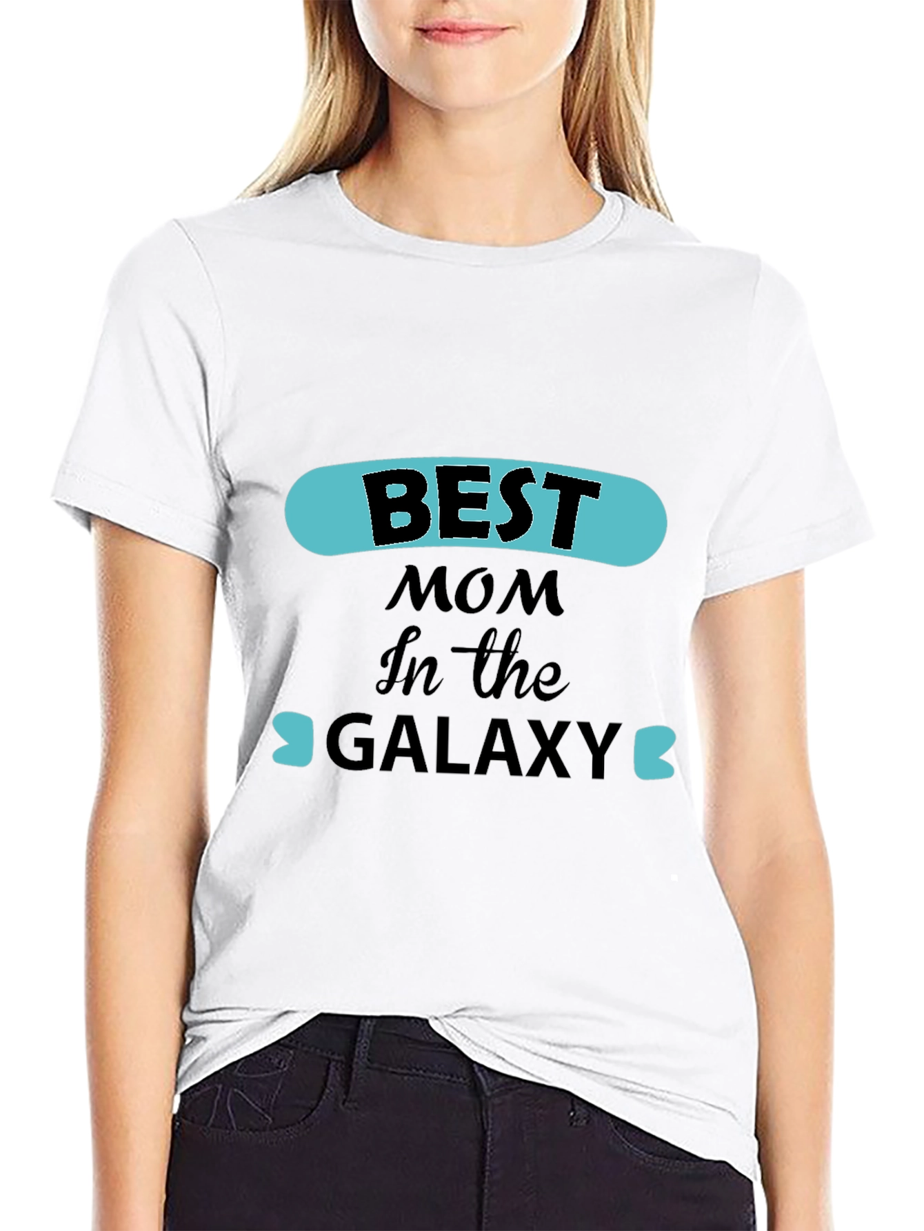 Best Mom in the Galaxy Graphic T-Shirt