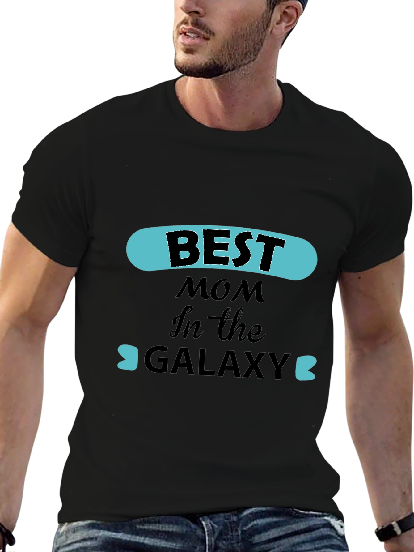 Best Mom in the Galaxy Graphic T-Shirt