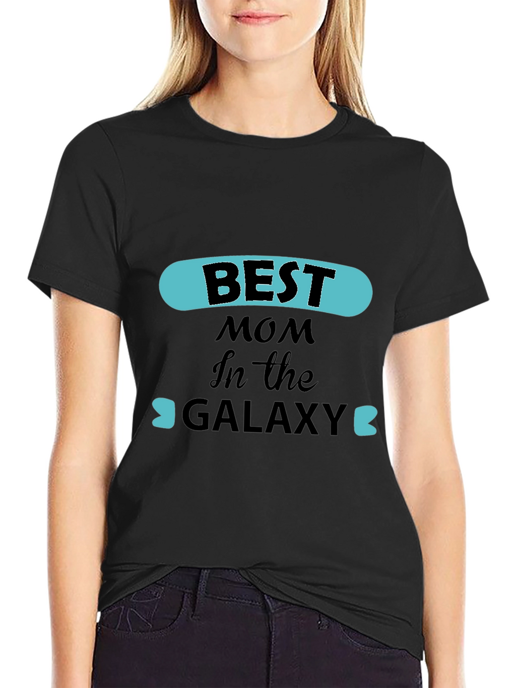 Best Mom in the Galaxy Graphic T-Shirt