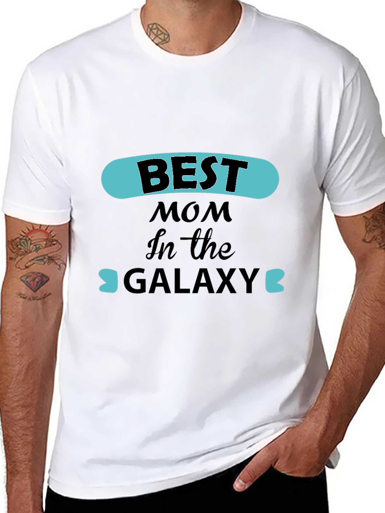 Best Mom in the Galaxy Graphic T-Shirt