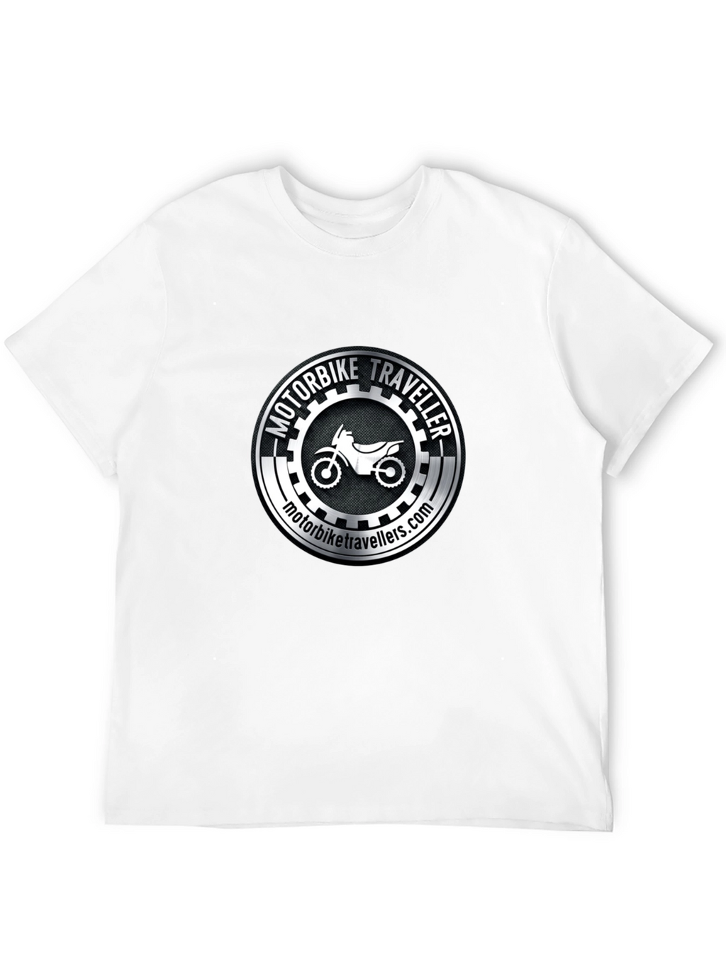 Motorbike Traveller Black T-Shirt