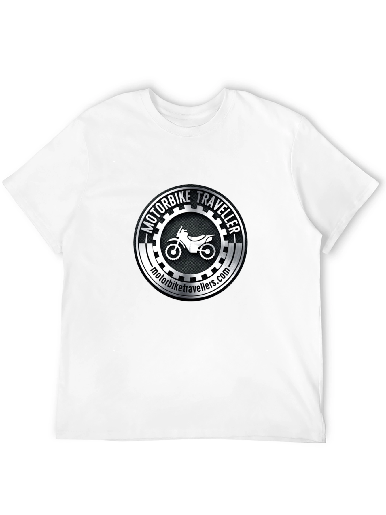Motorbike Traveller Black T-Shirt