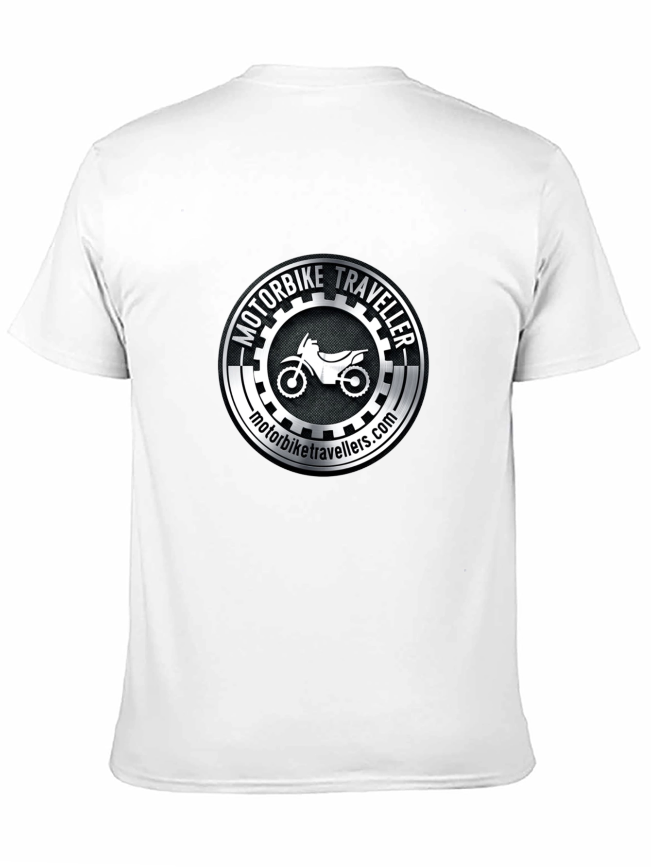 Motorbike Traveller Black T-Shirt