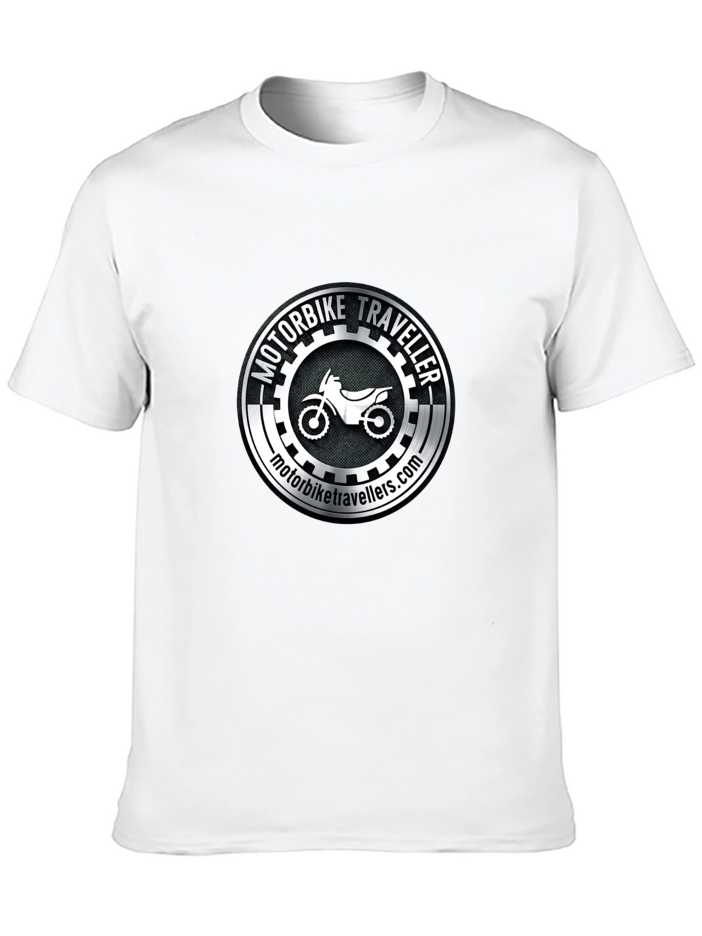 Motorbike Traveller Black T-Shirt