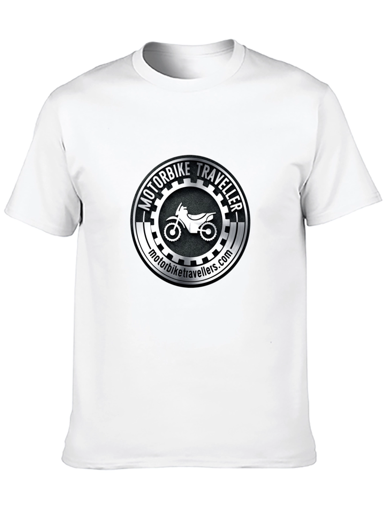 Motorbike Traveller Black T-Shirt