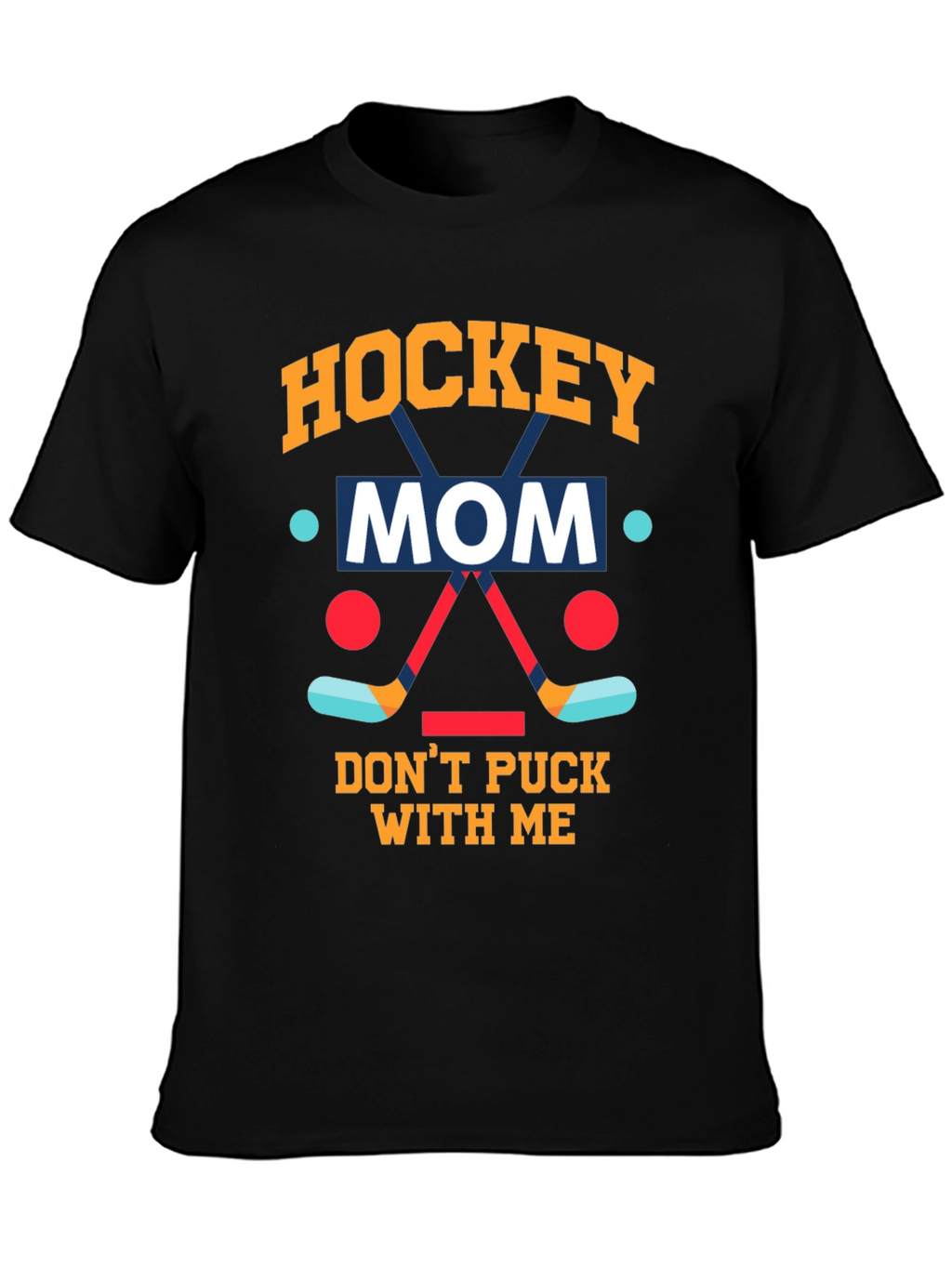 Hockey Mom Graphic T-Shirt