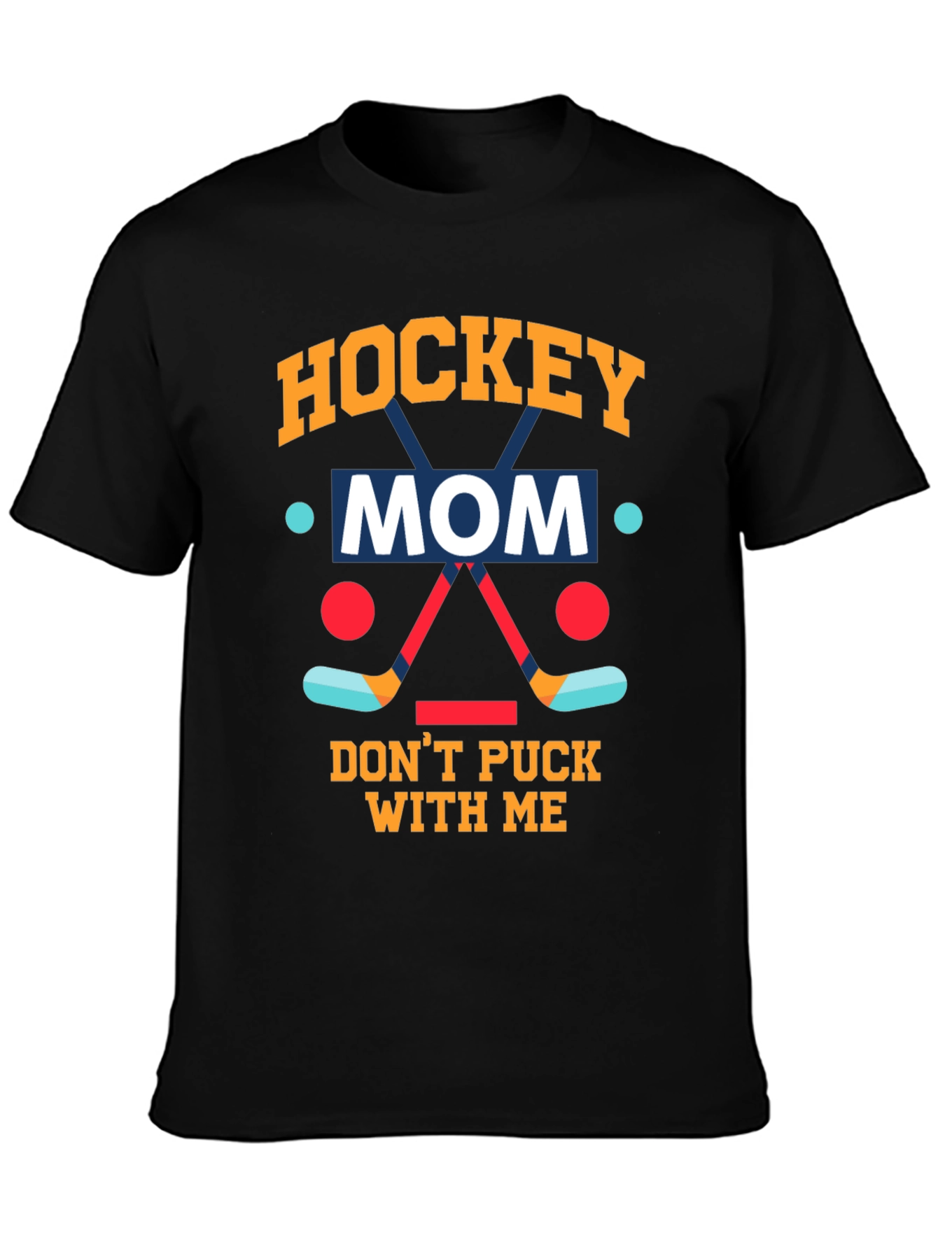 Hockey Mom Graphic T-Shirt