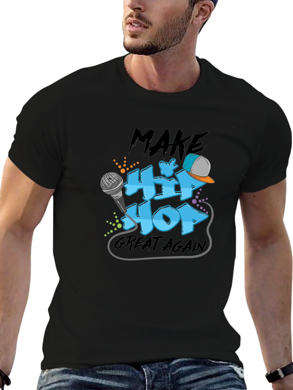 Make Hip Hop Great Again Graphic T-Shirt