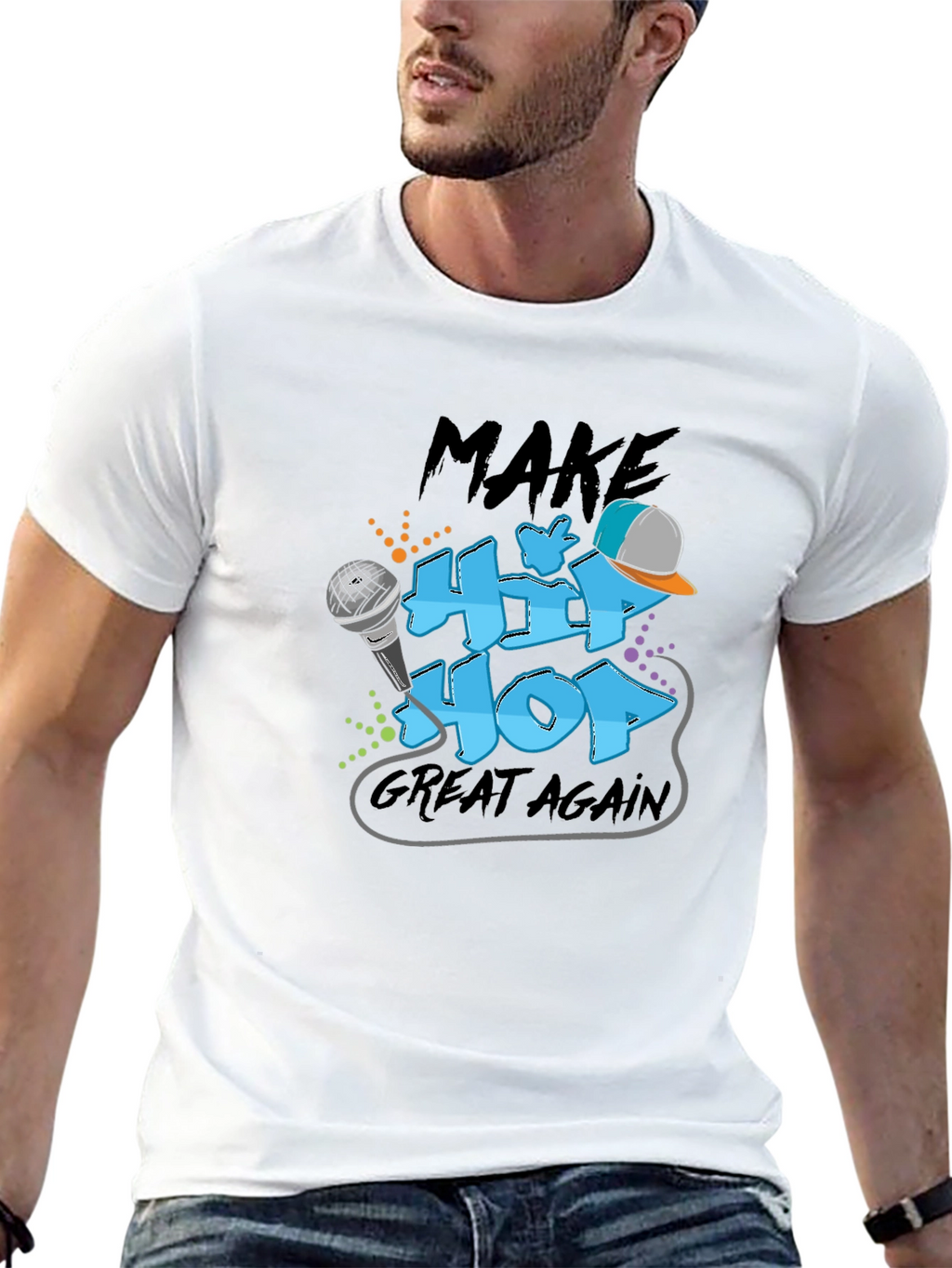 Make Hip Hop Great Again Graphic T-Shirt