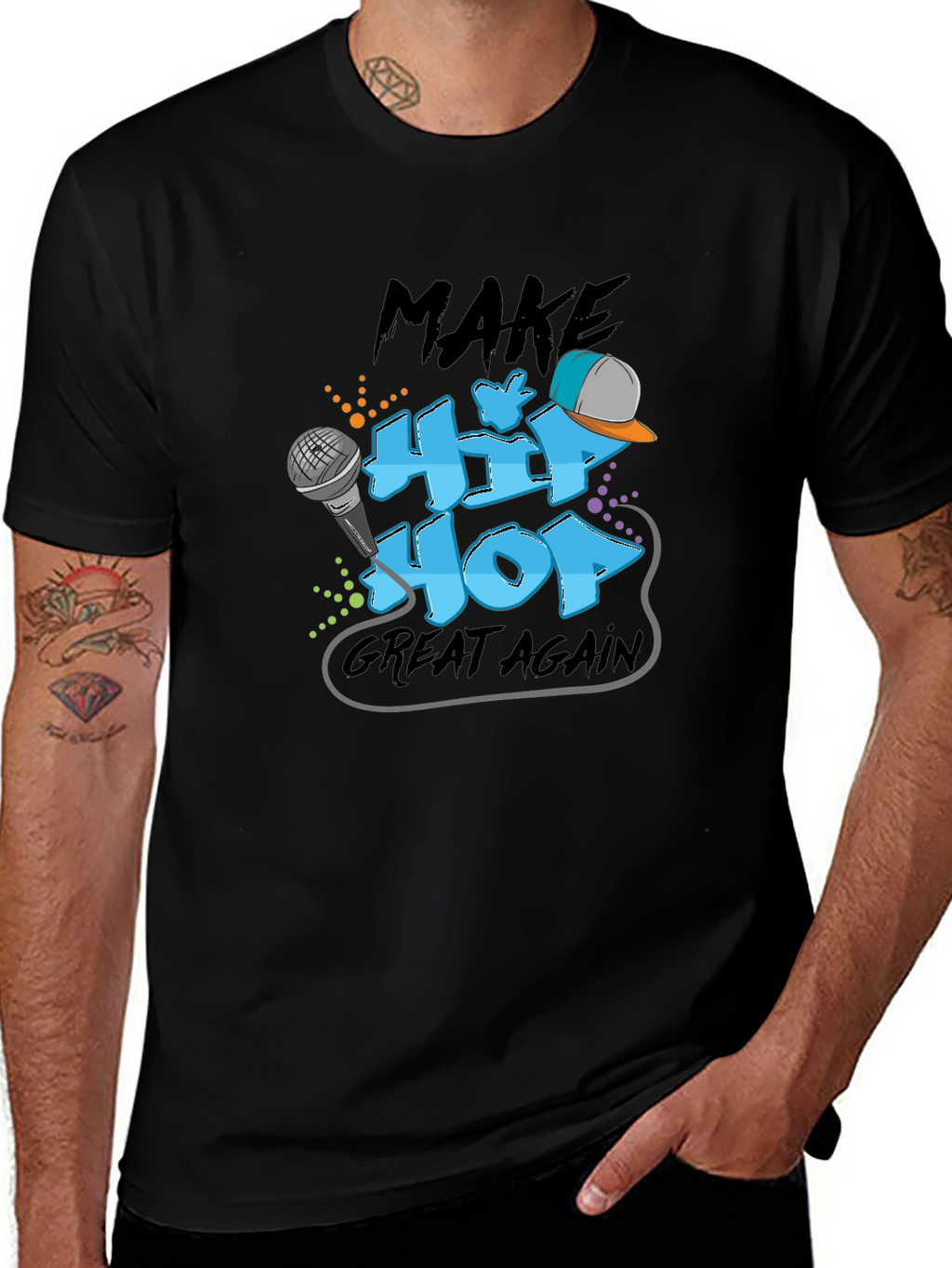 Make Hip Hop Great Again Graphic T-Shirt