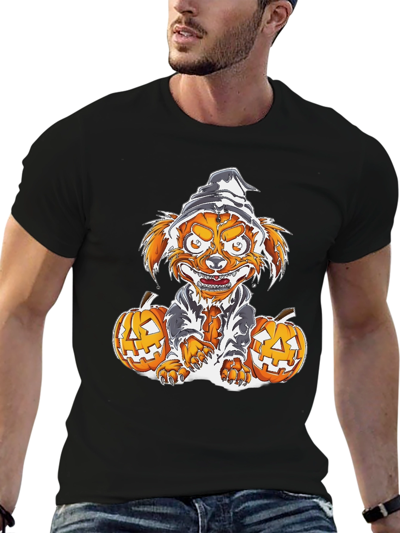 Halloween Monster Dog T-Shirt