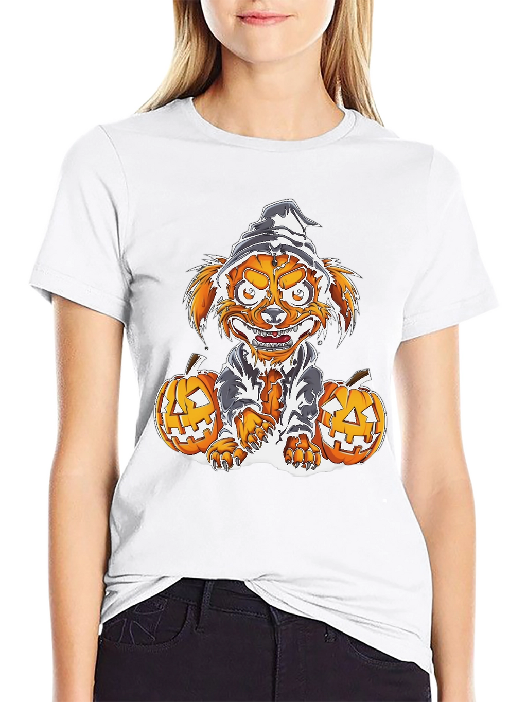 Halloween Monster Dog T-Shirt