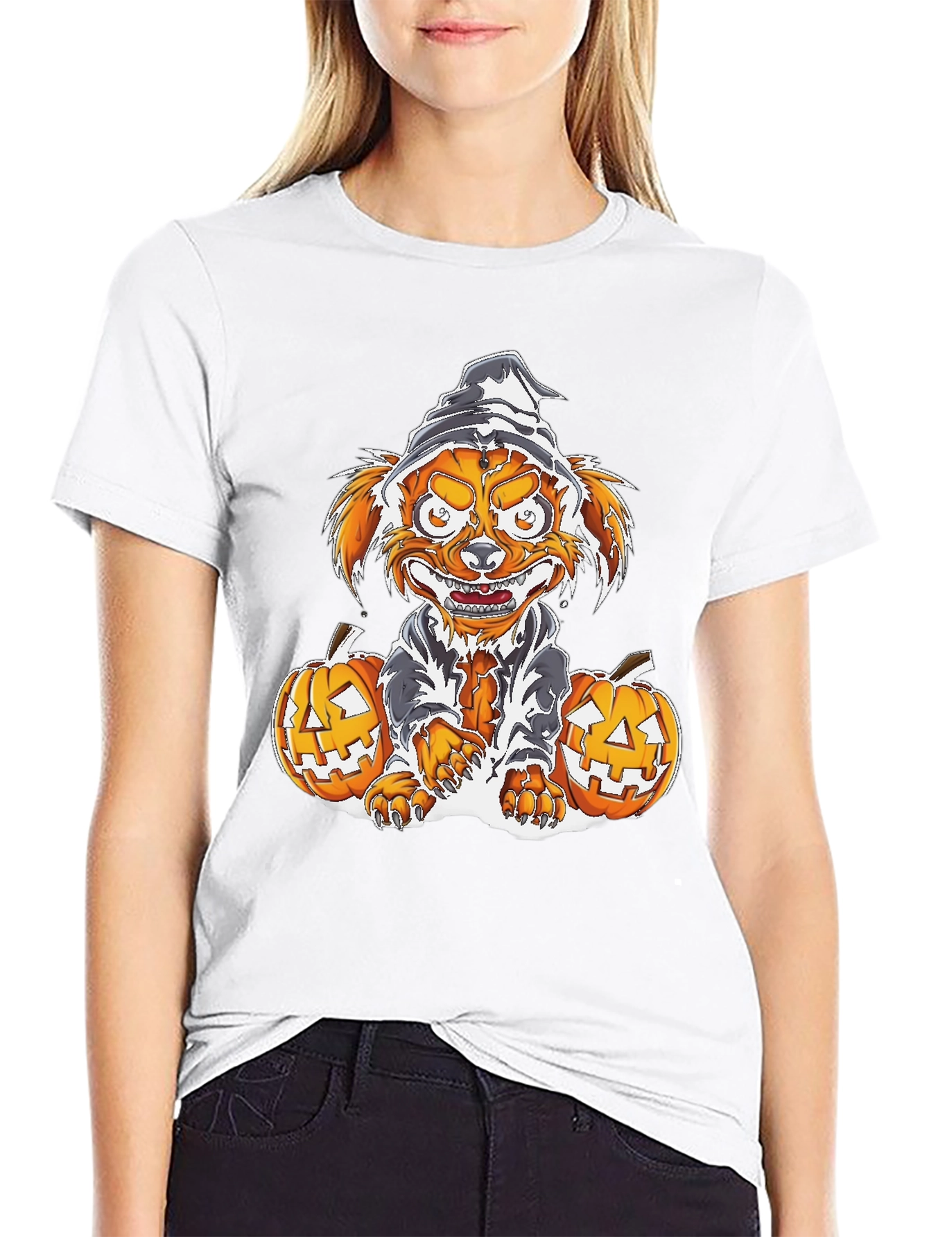 Halloween Monster Dog T-Shirt