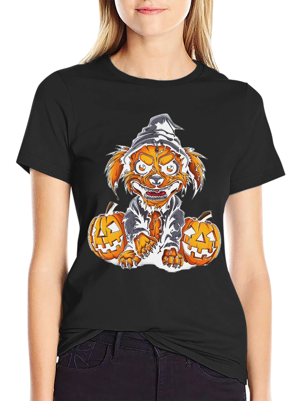 Halloween Monster Dog T-Shirt