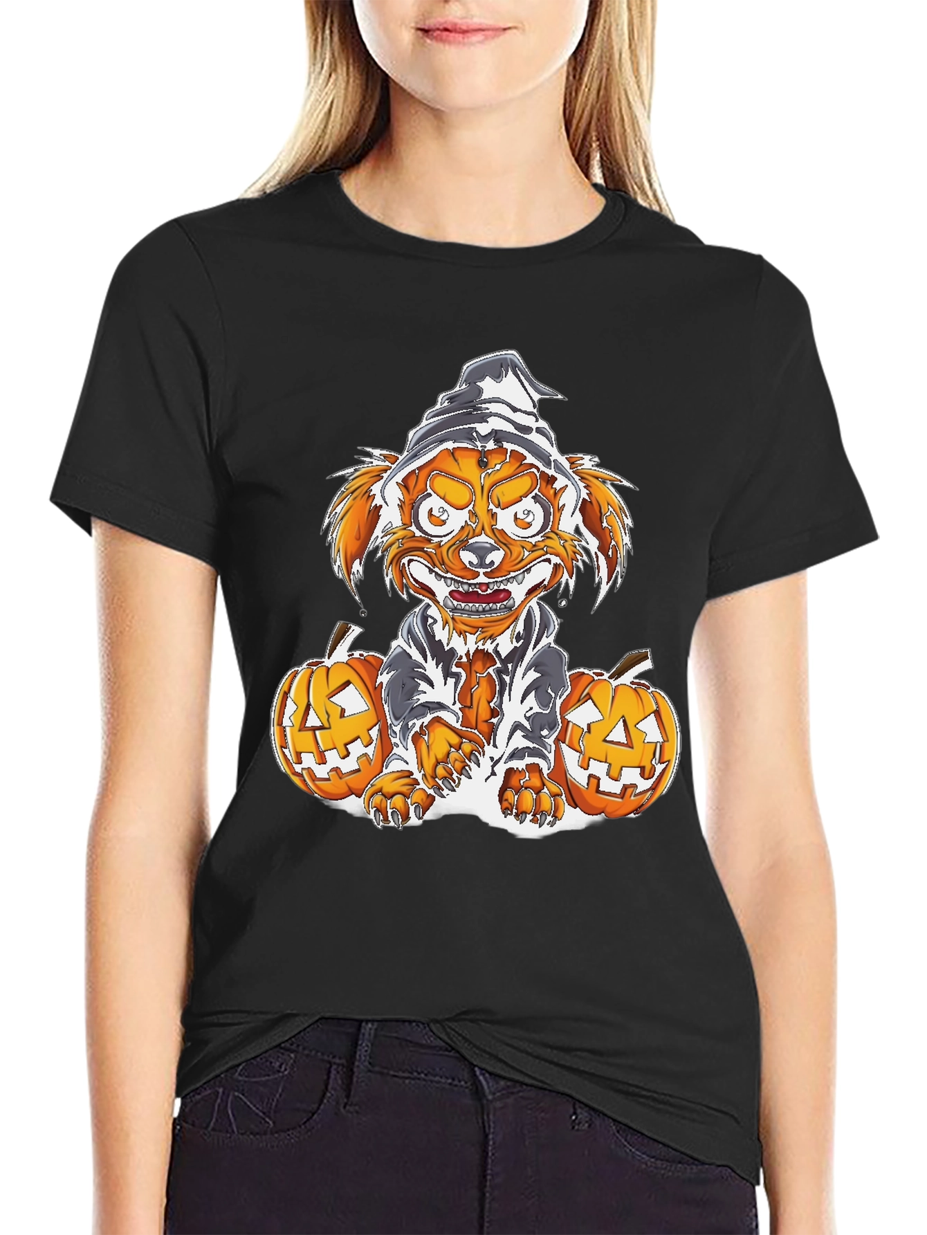 Halloween Monster Dog T-Shirt