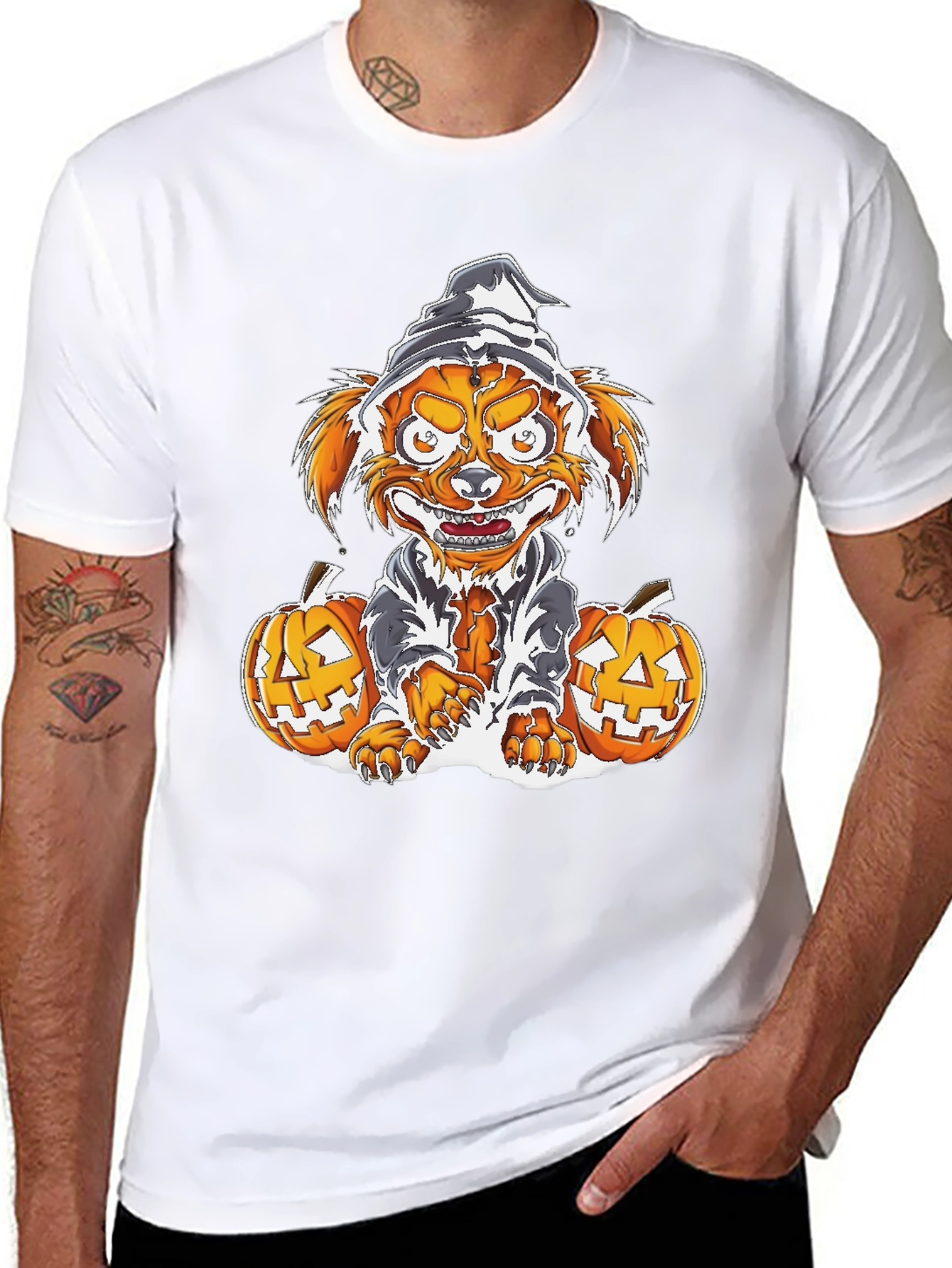 Halloween Monster Dog T-Shirt