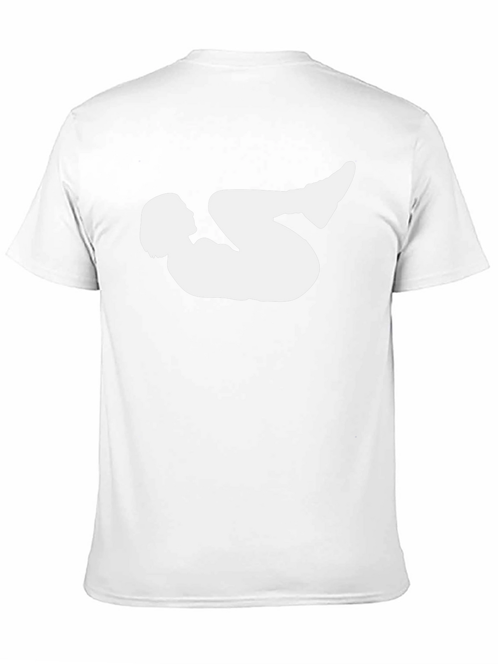 Yoga Silhouette Graphic Black T-Shirt
