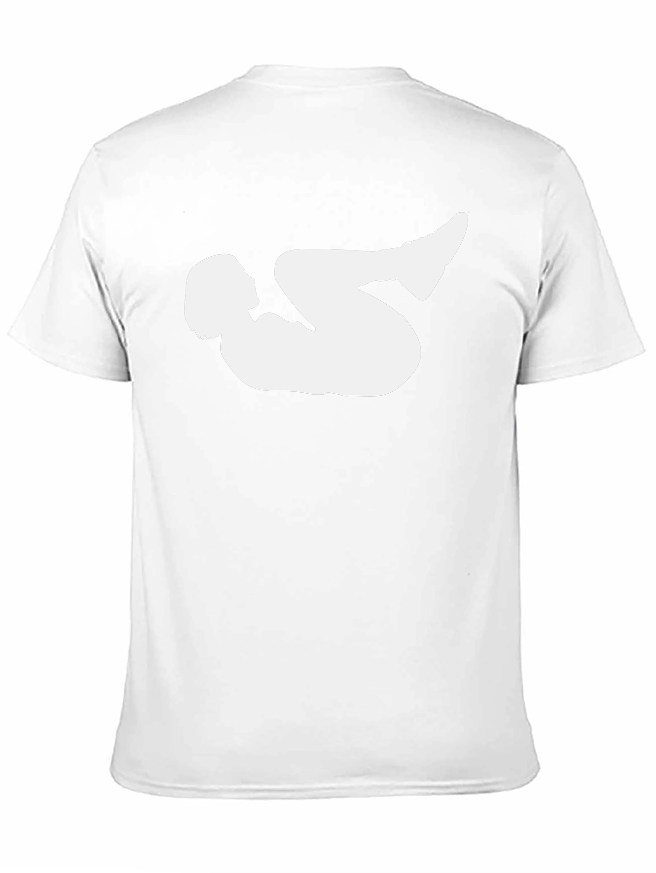 Yoga Silhouette Graphic Black T-Shirt