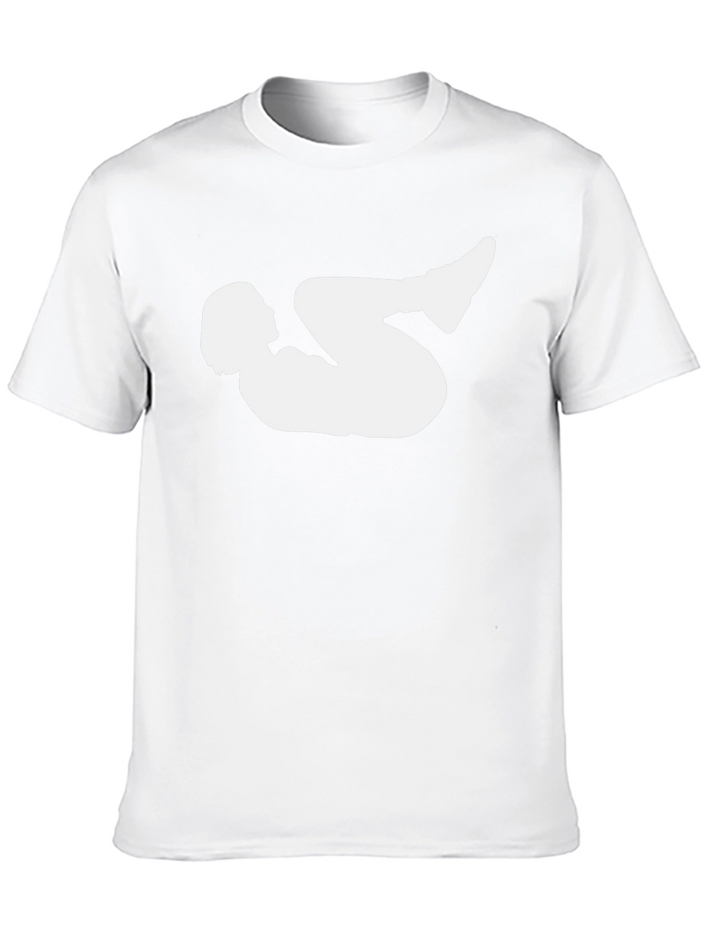 Yoga Silhouette Graphic Black T-Shirt