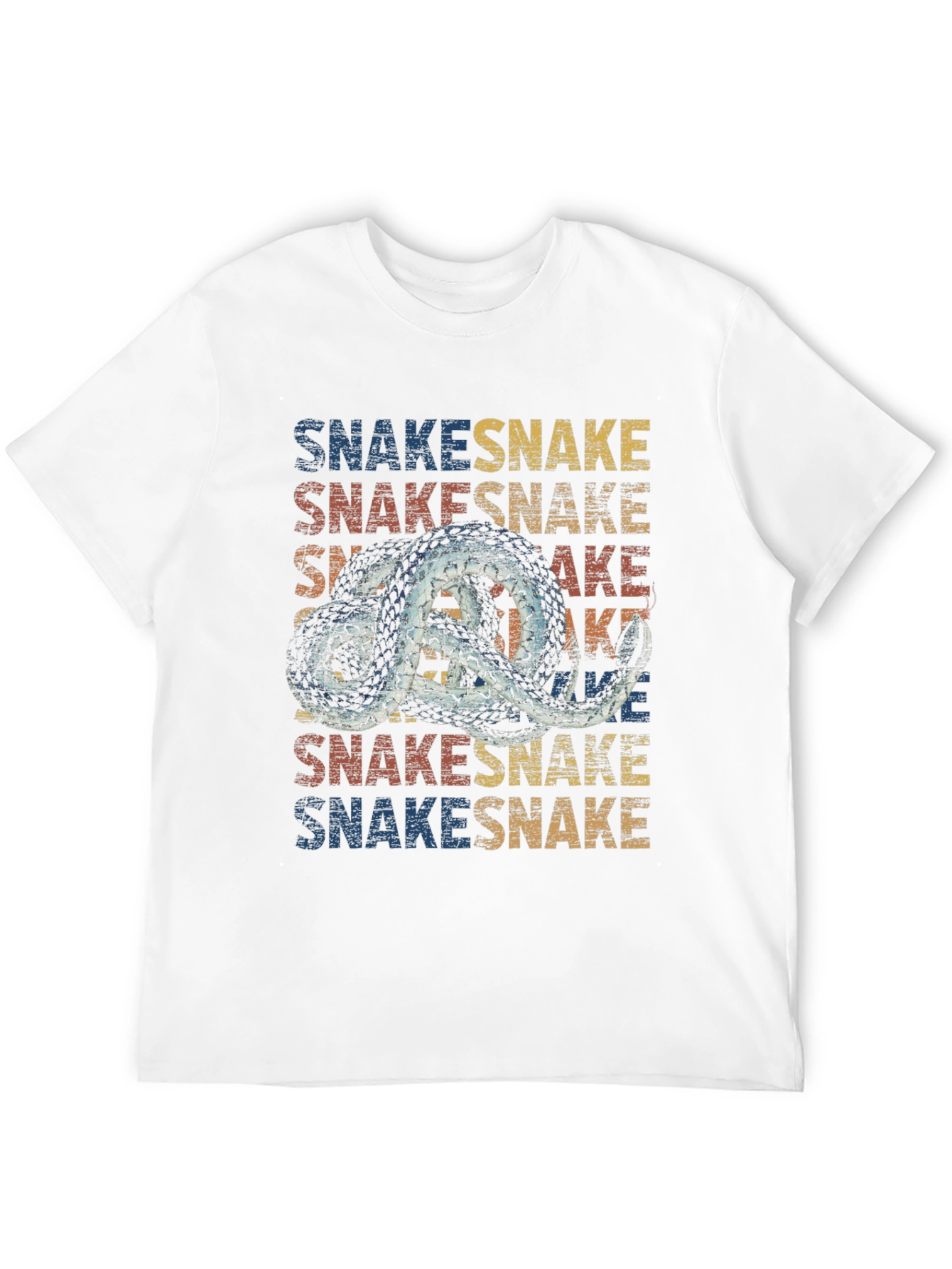 Vintage Snake T-Shirt Graphic Print