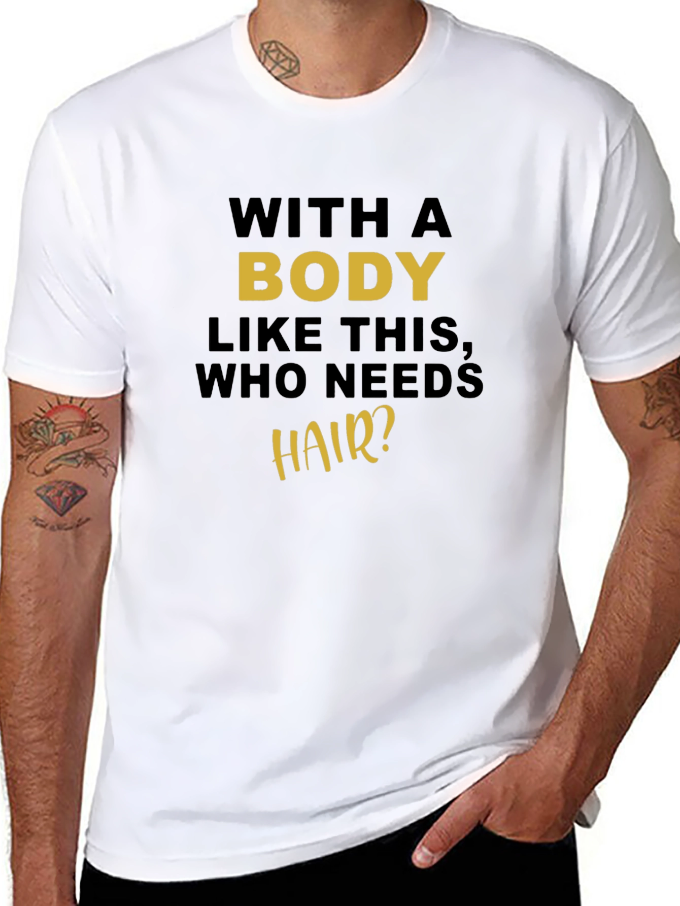 Humorous Body Like This Graphic Tee