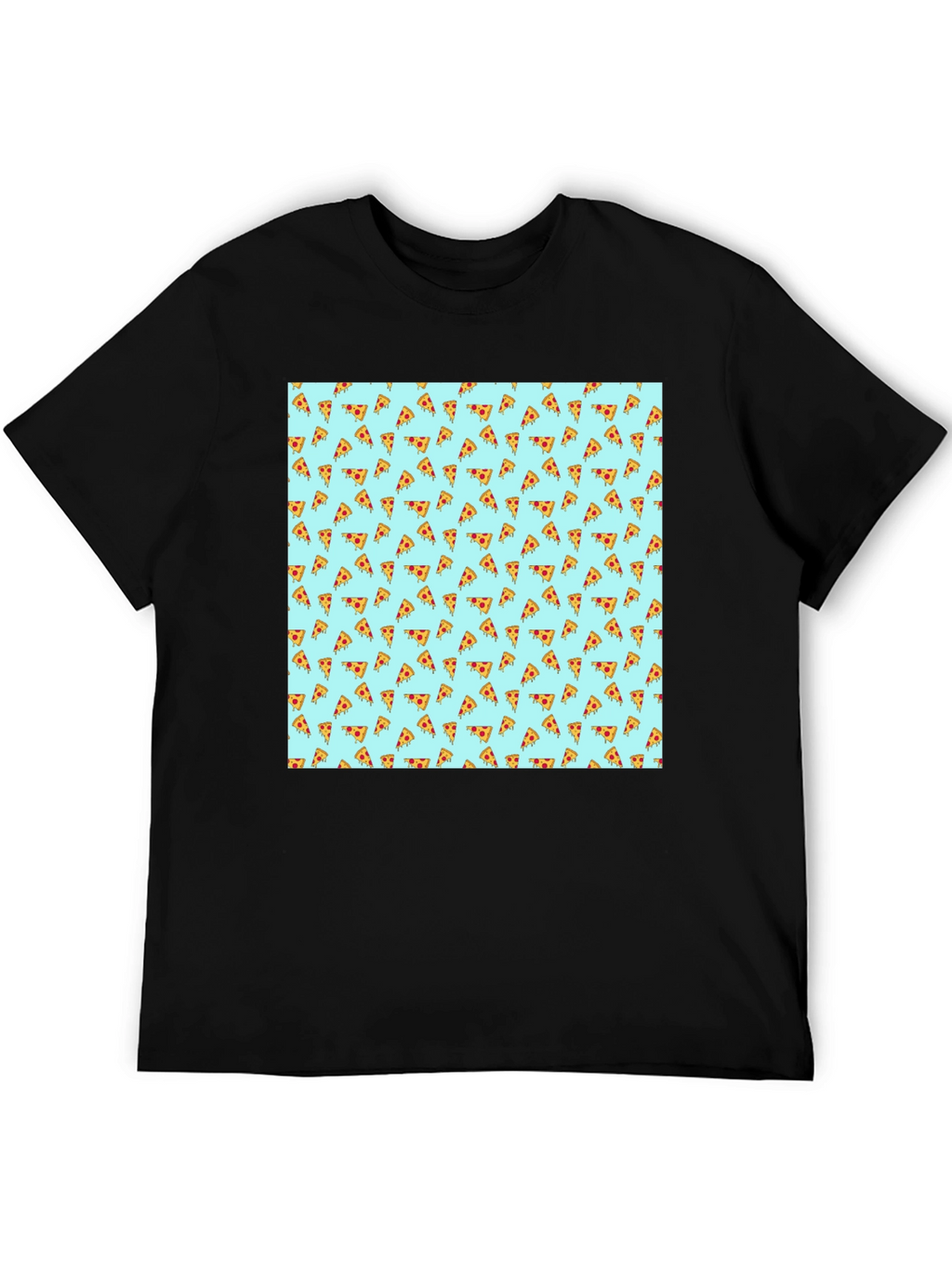Pizza Pattern T-Shirt