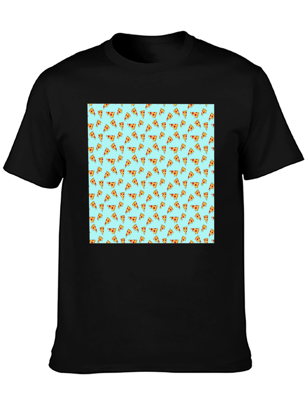 Pizza Pattern T-Shirt