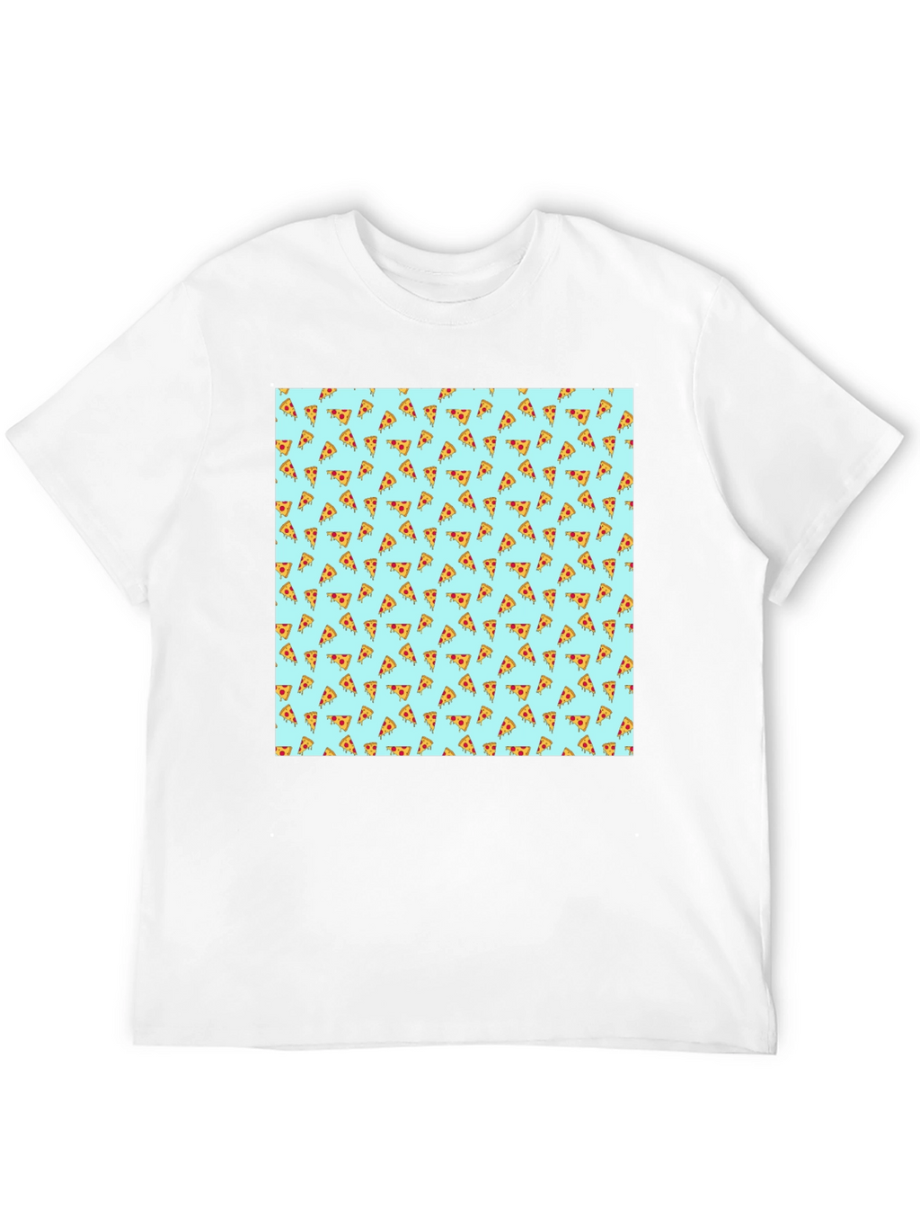 Pizza Pattern T-Shirt