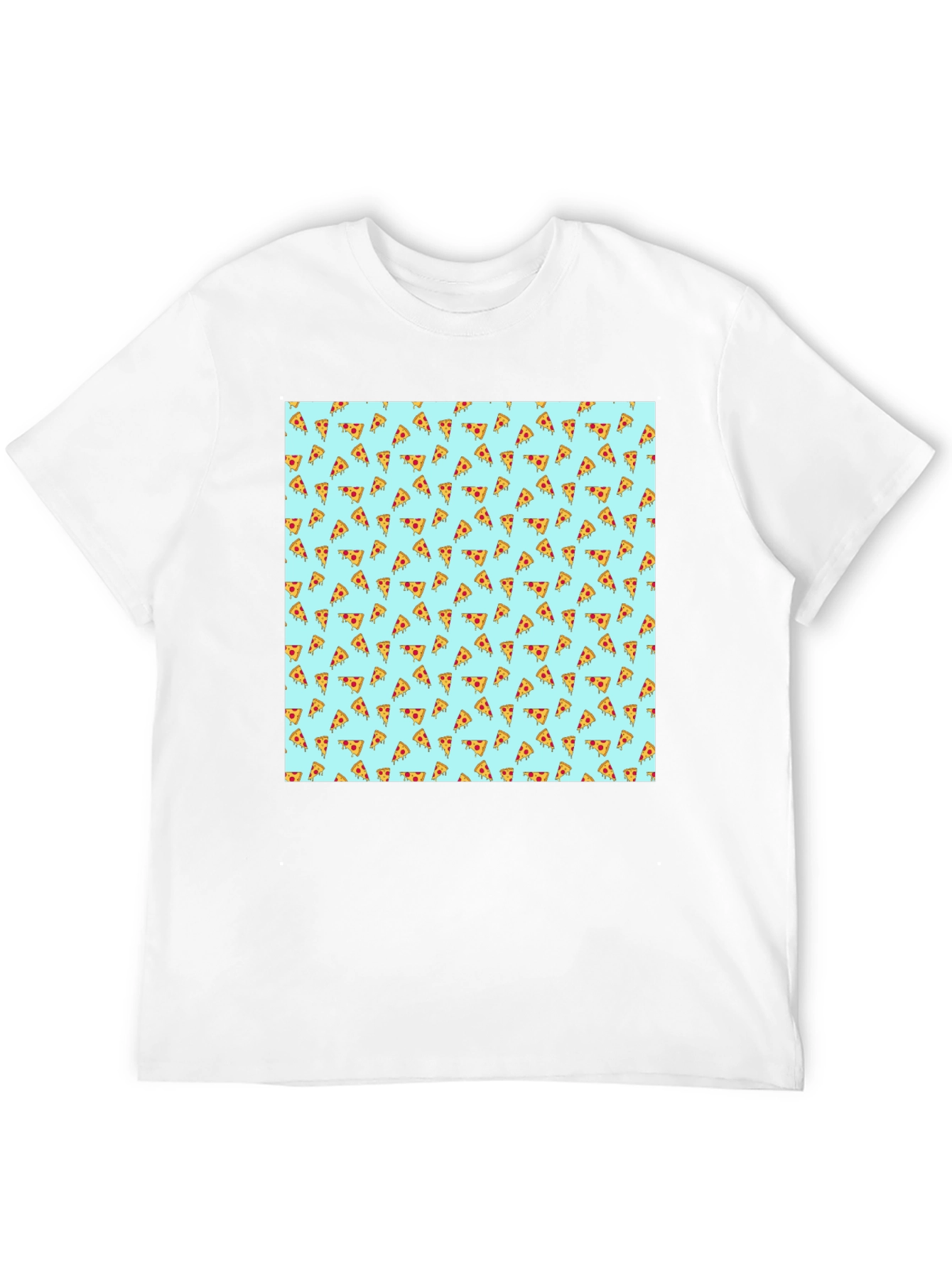 Pizza Pattern T-Shirt