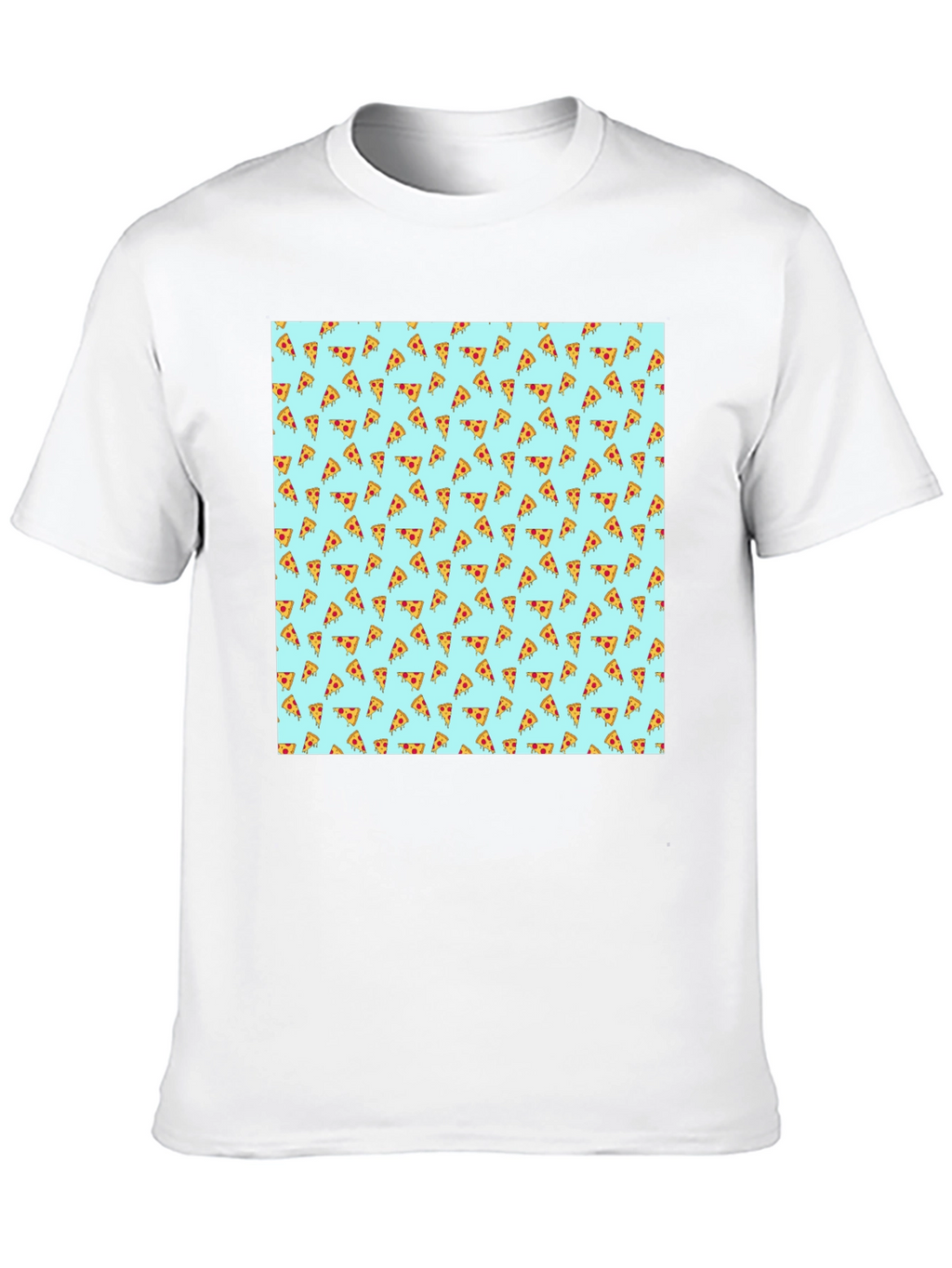 Pizza Pattern T-Shirt