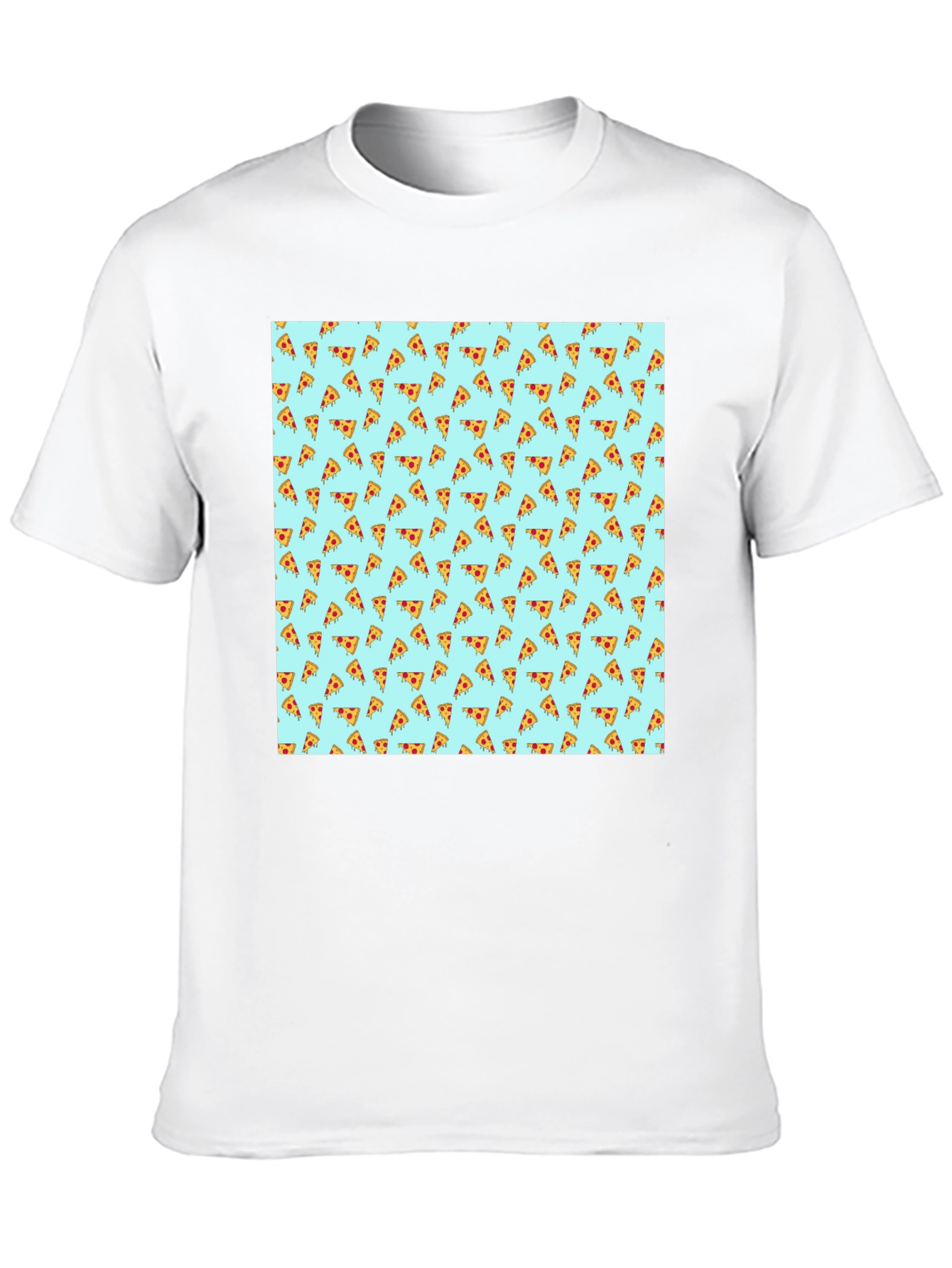 Pizza Pattern T-Shirt