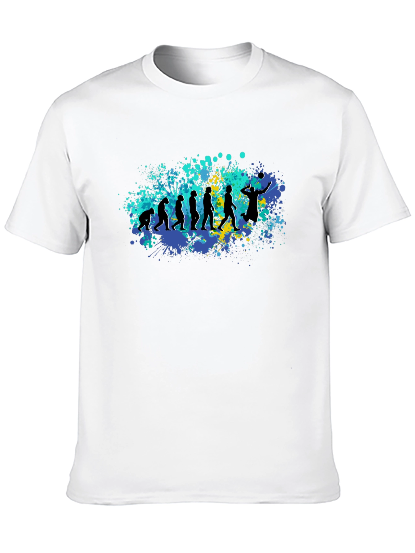Evolution of Volleyball T-Shirt