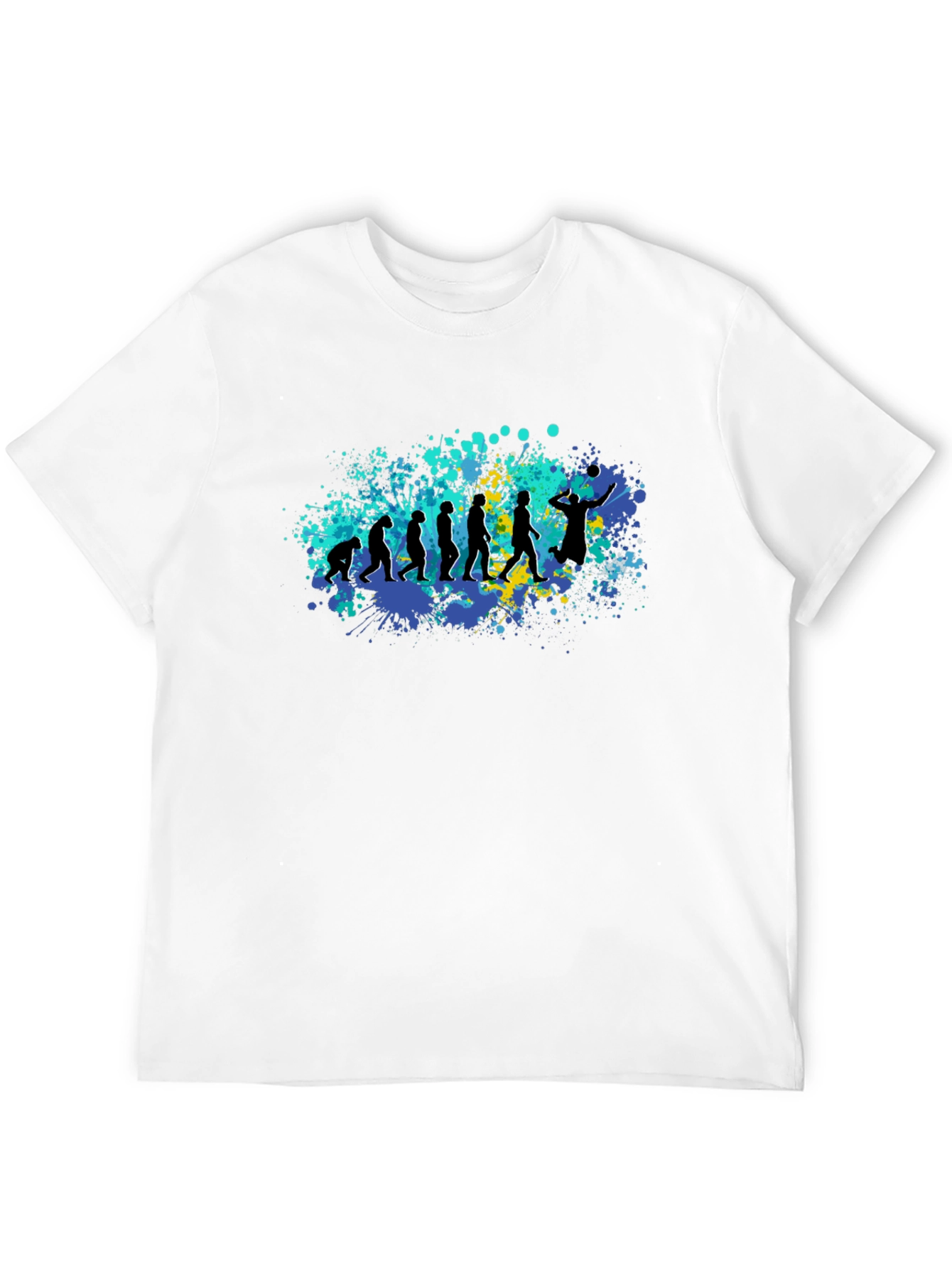 Evolution of Volleyball T-Shirt