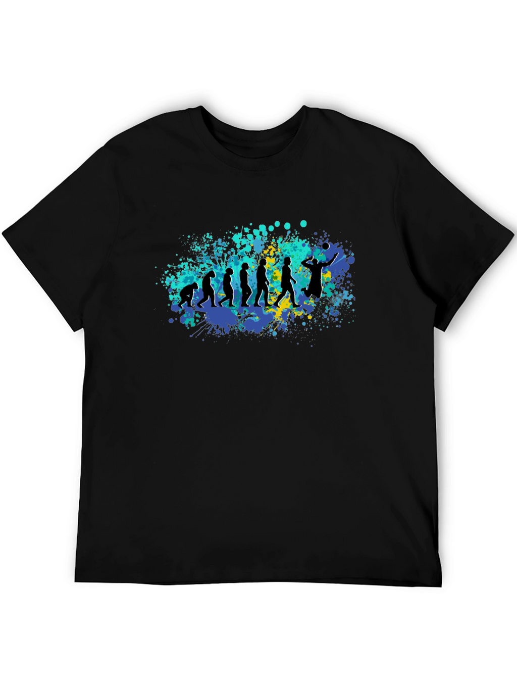 Evolution of Volleyball T-Shirt