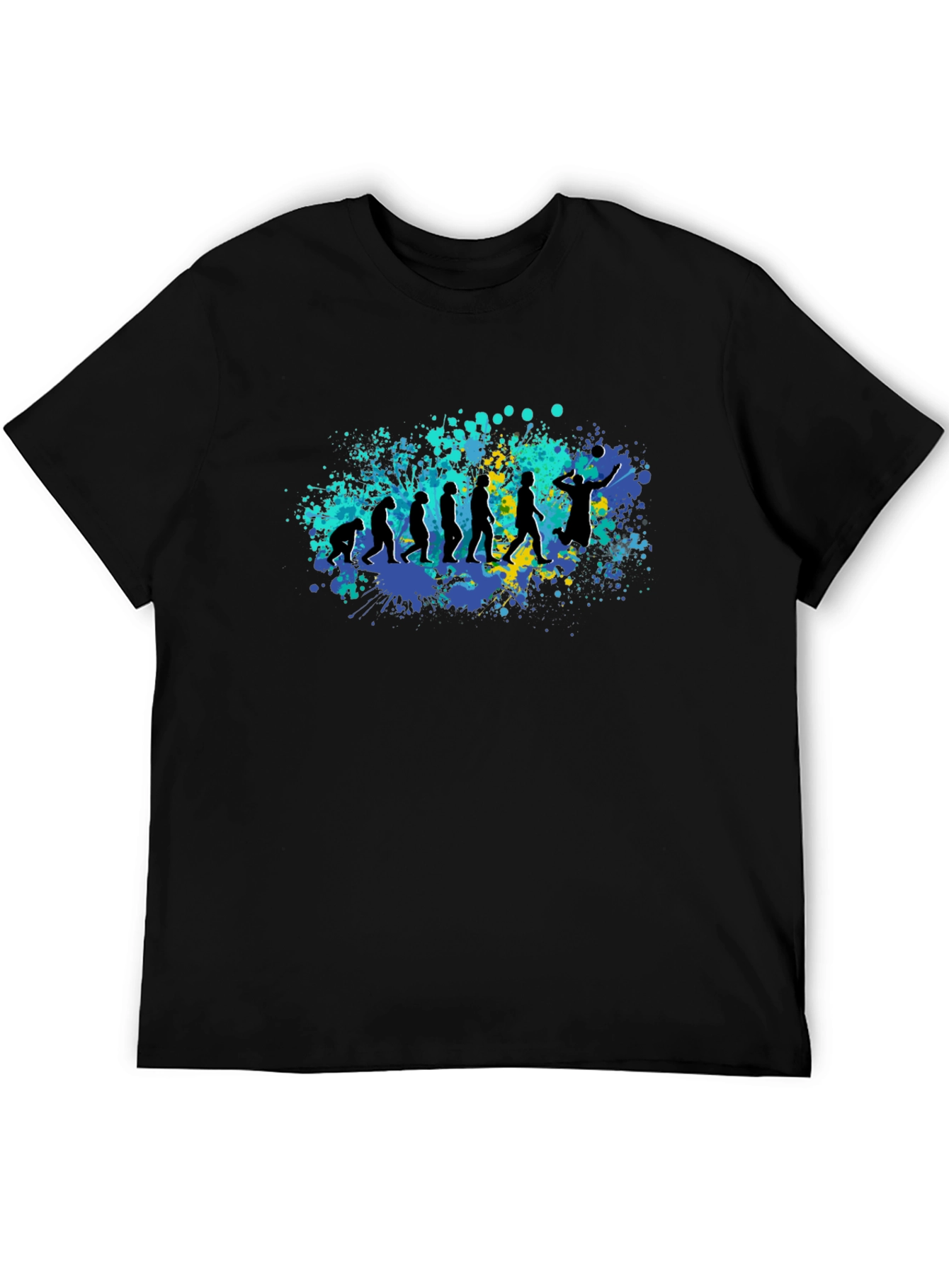 Evolution of Volleyball T-Shirt