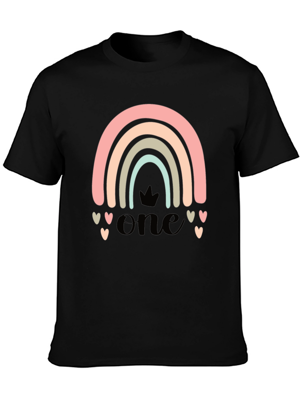 Rainbow One T-Shirt - Cute Birthday Tee