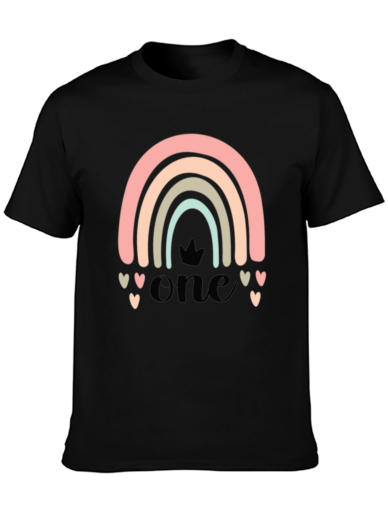 Rainbow One T-Shirt - Cute Birthday Tee