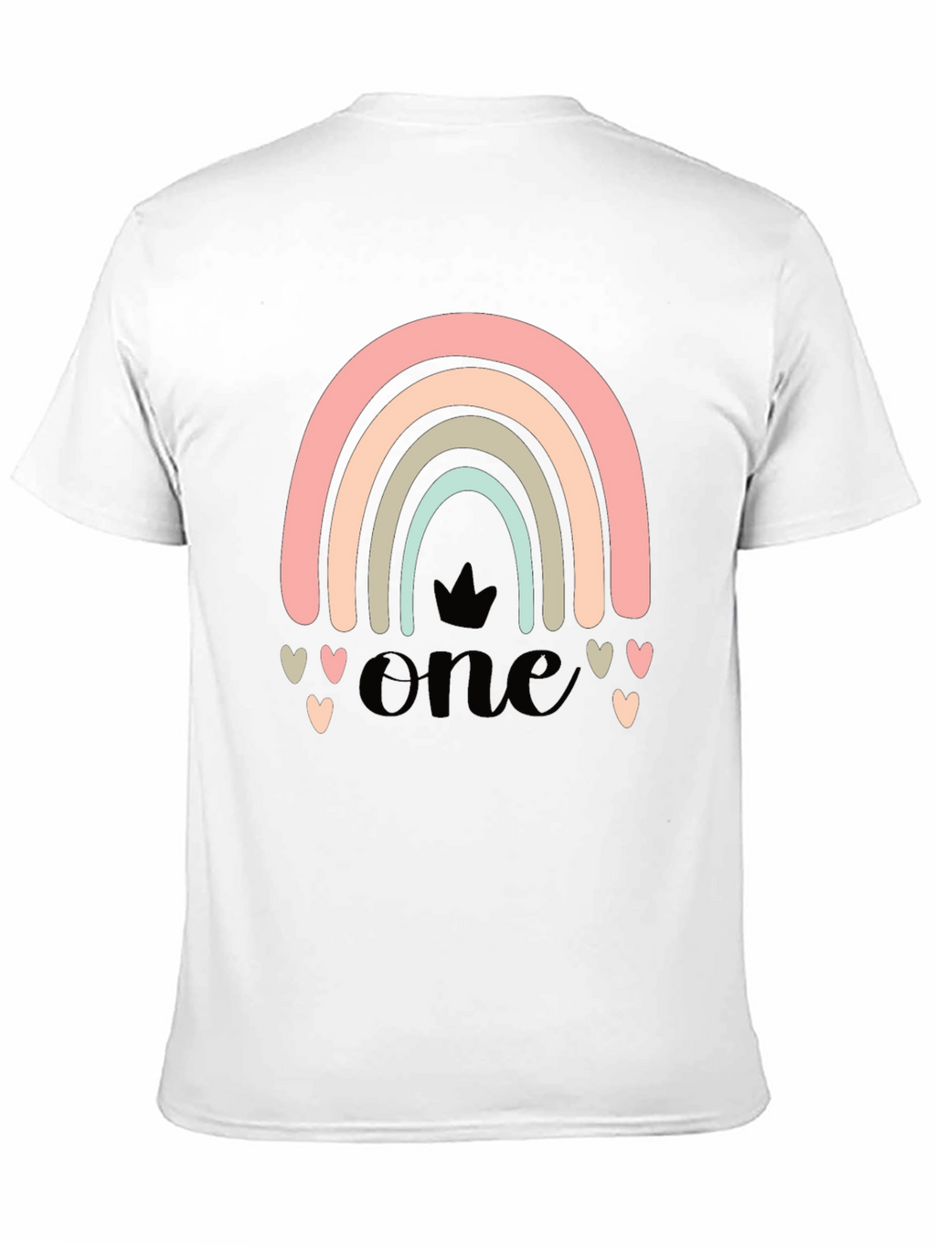 Rainbow One T-Shirt - Cute Birthday Tee