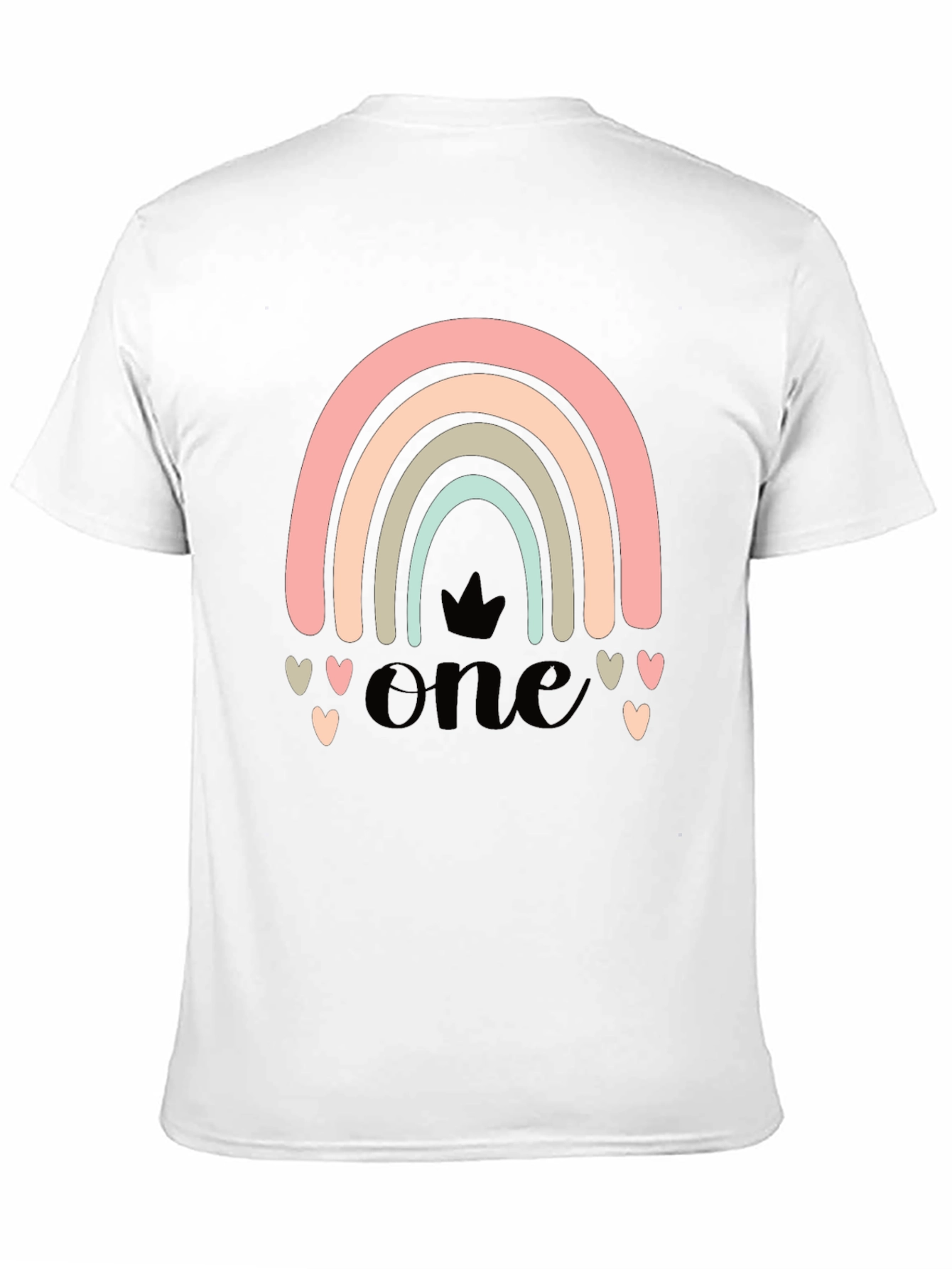 Rainbow One T-Shirt - Cute Birthday Tee