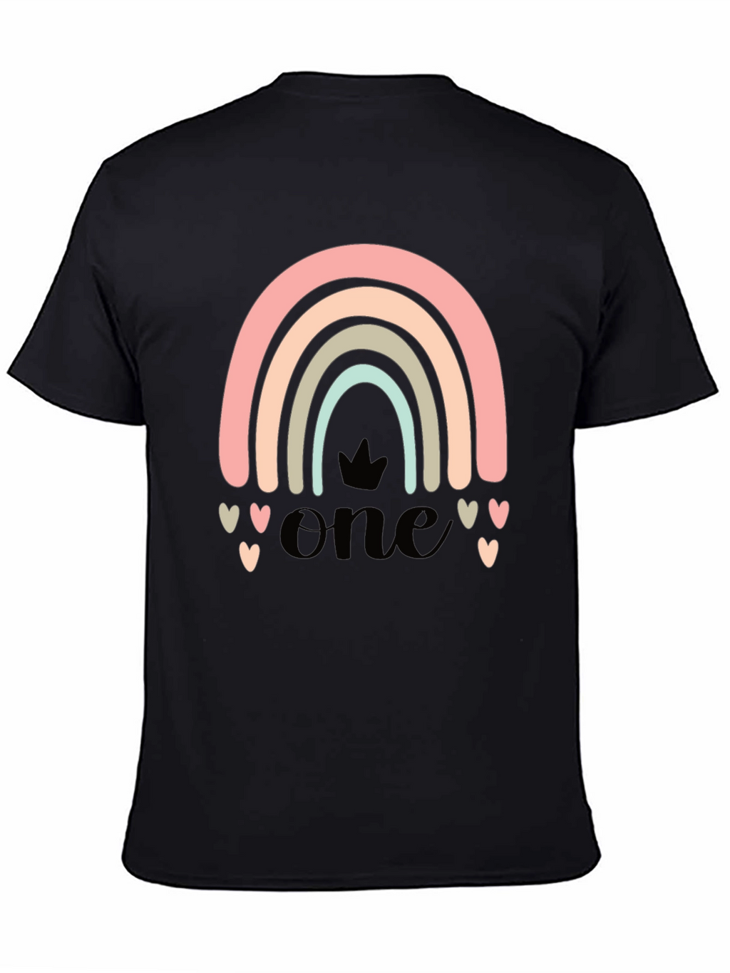 Rainbow One T-Shirt - Cute Birthday Tee